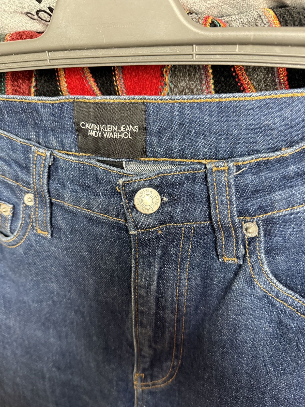 Andy Warhol Calvin klein Andy Warhol Jeans red picture Size US 29 - 6 Thumbnail