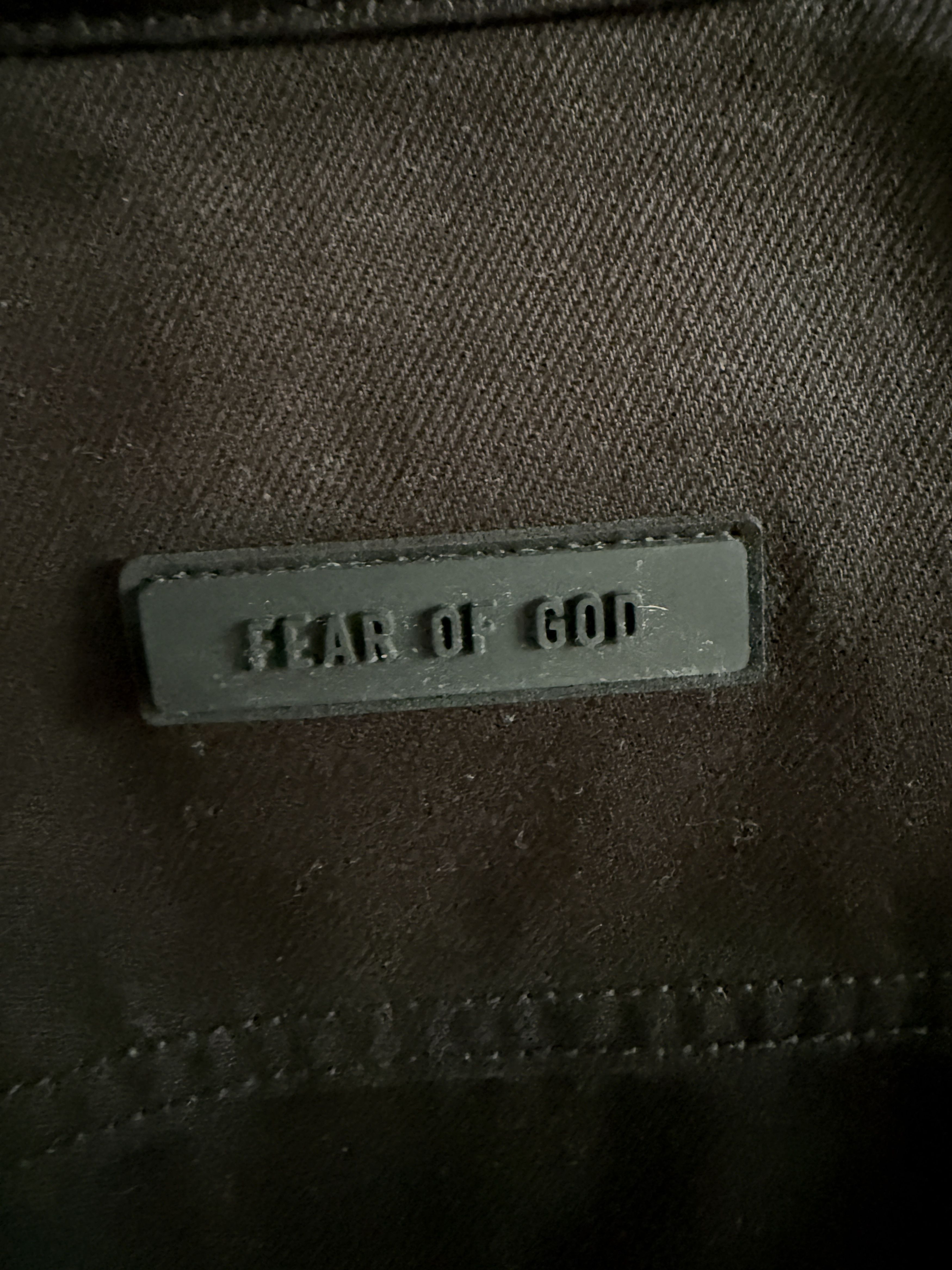 Essentials × Fear of God Fear of God Essentials black denim jacket Size US S / EU 44-46 / 1 - 7 Thumbnail