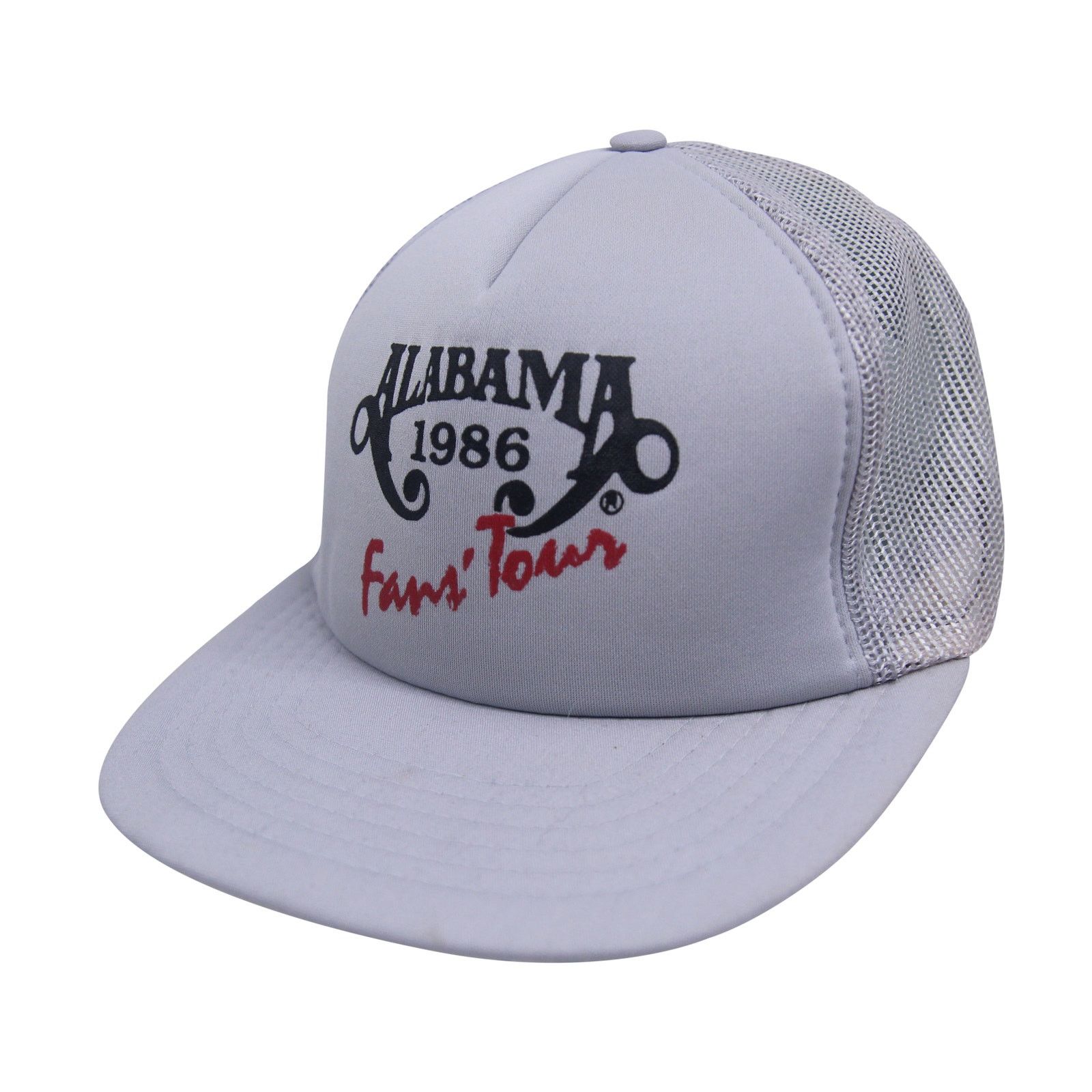 Band Tees × Vintage Vintage 1984 Alabama Fans Tour Trucker Hat Size ONE SIZE - 1 Thumbnail