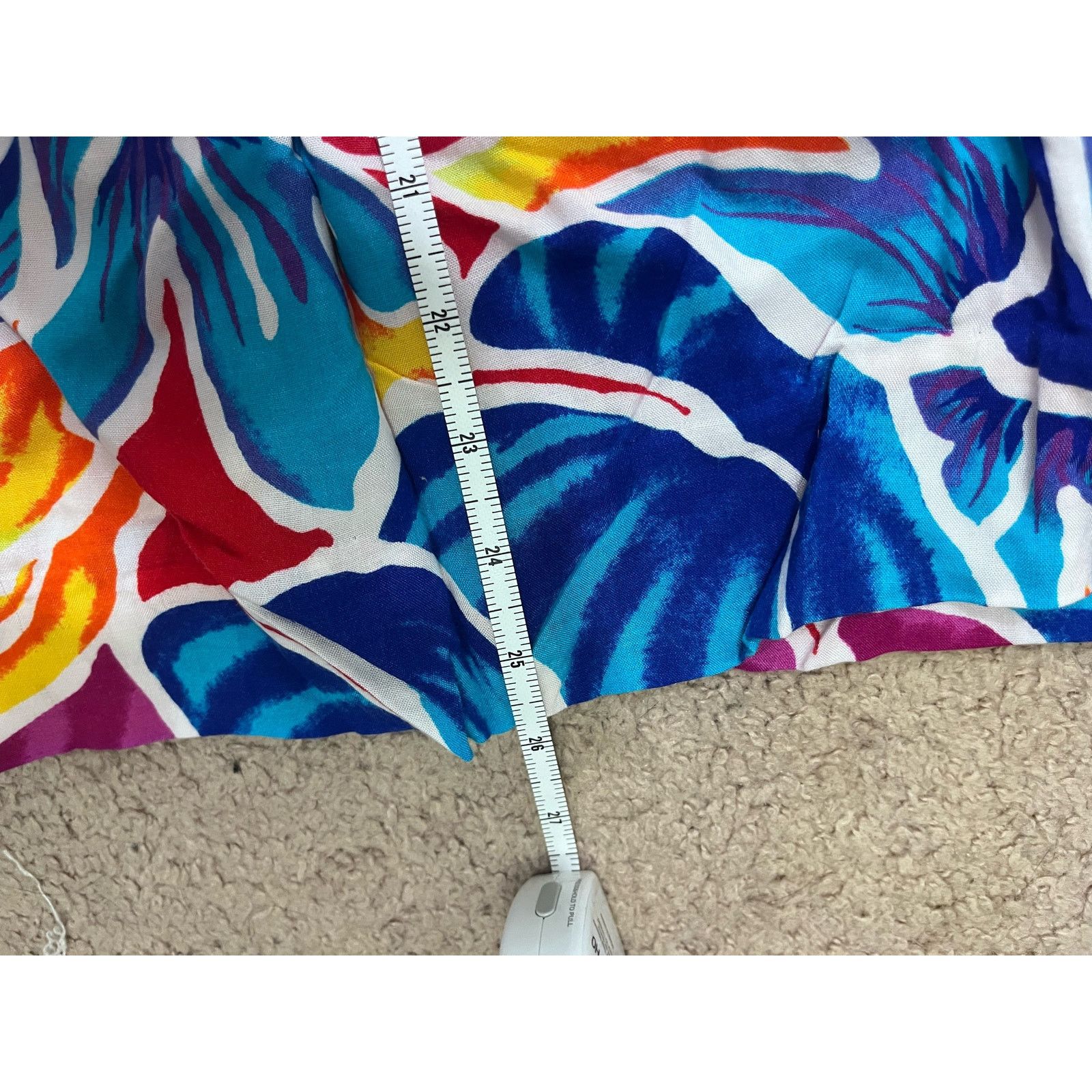 Handmade Vintage Estate Handmade Hawaiian Skirt M Size 30" / US 8 / IT 44 - 3 Thumbnail