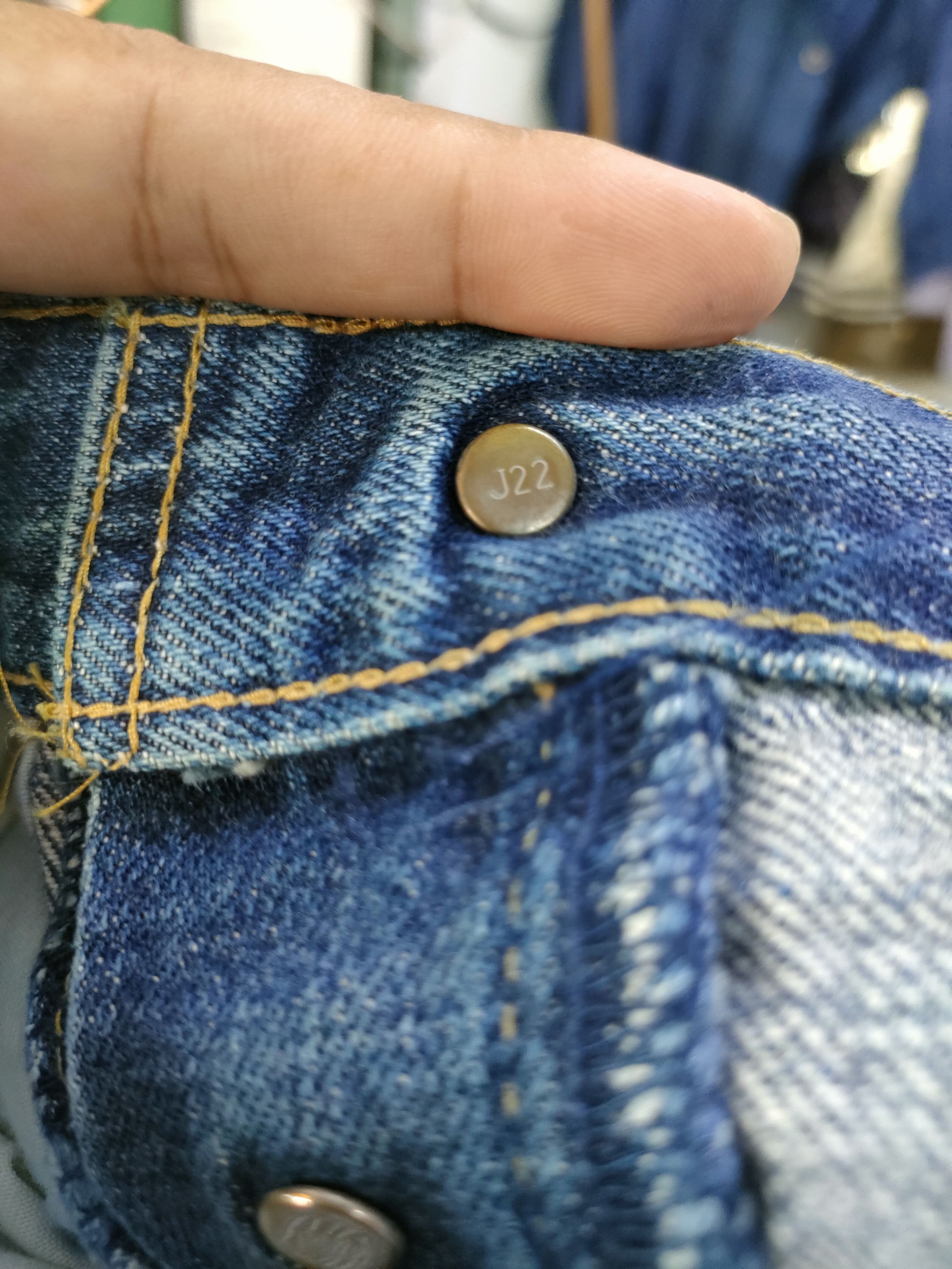If Six Was Nine × Levi's Vintage Clothing × Vintage Levi's 702 Big E Bucleback Selvedge Jeans Size US 32 / EU 48 - 8 Thumbnail