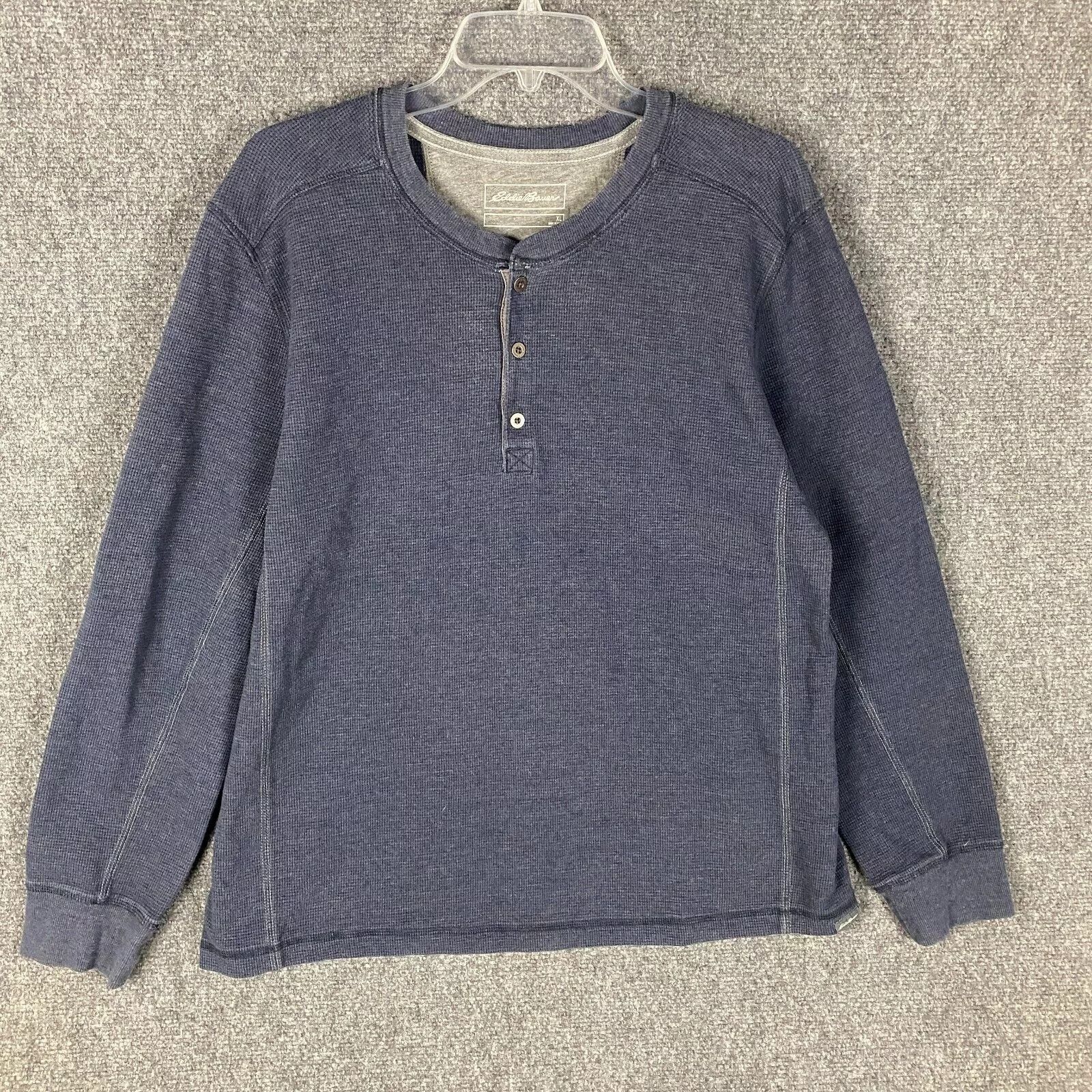 Eddie Bauer Eddie Bauer Henley Shirt Men's XL Cotton Blend Extra Large Size US XL / EU 56 / 4 - 1 Thumbnail