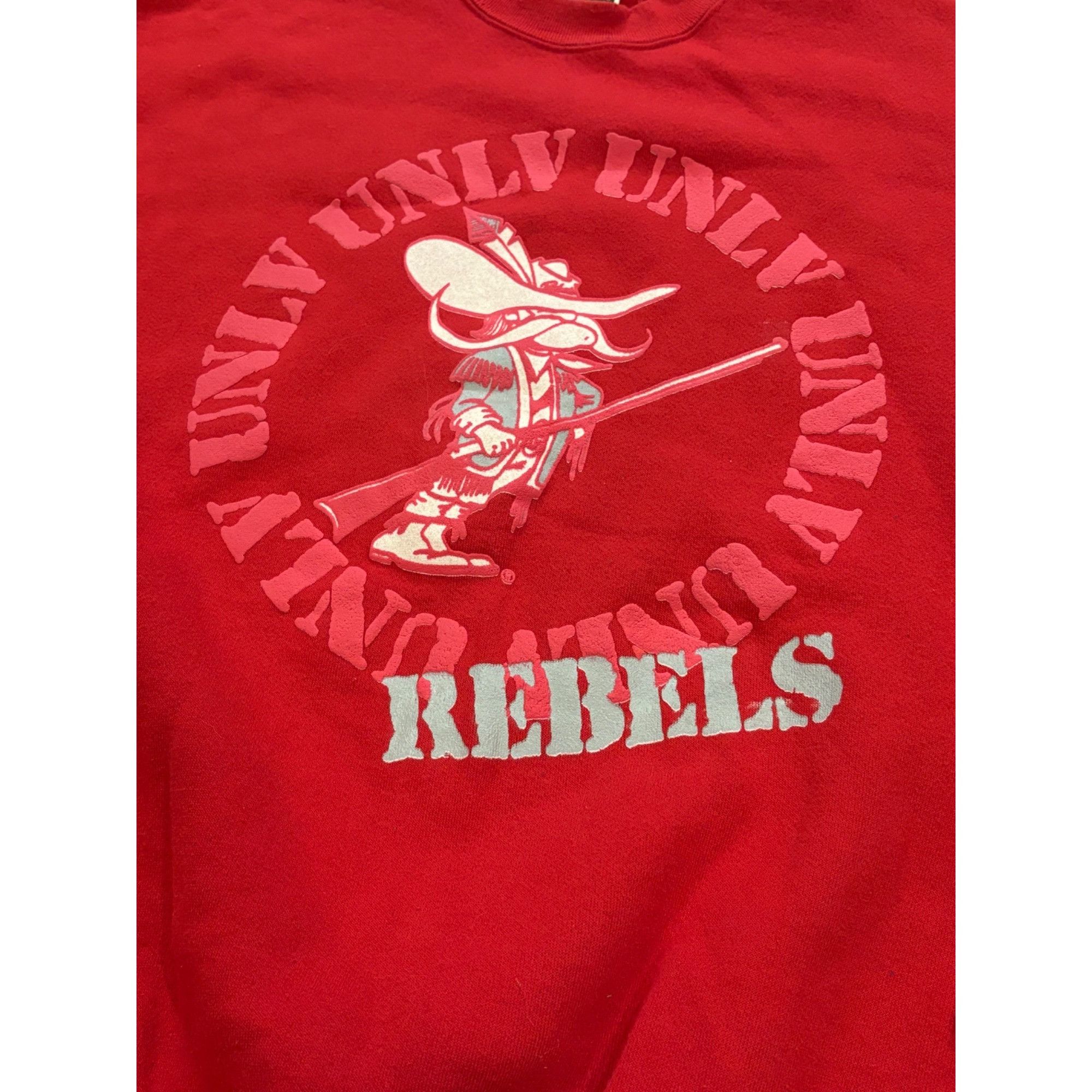 Tultex Vintage 90's UNLV Rebels Crewneck Tultex Superweight Sweatsh Size US XL / EU 56 / 4 - 5 Thumbnail