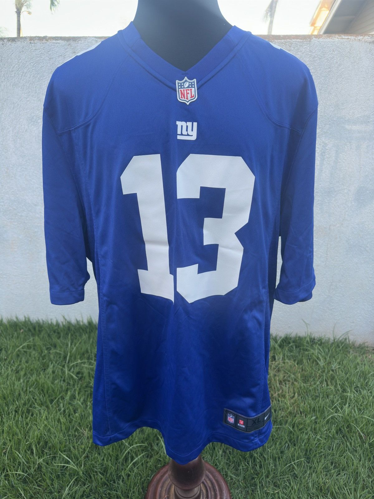 Nike New York Giants Nike Jersey XL On Field Odell Beckham Jr #13 Size US XL / EU 56 / 4 - 1 Thumbnail