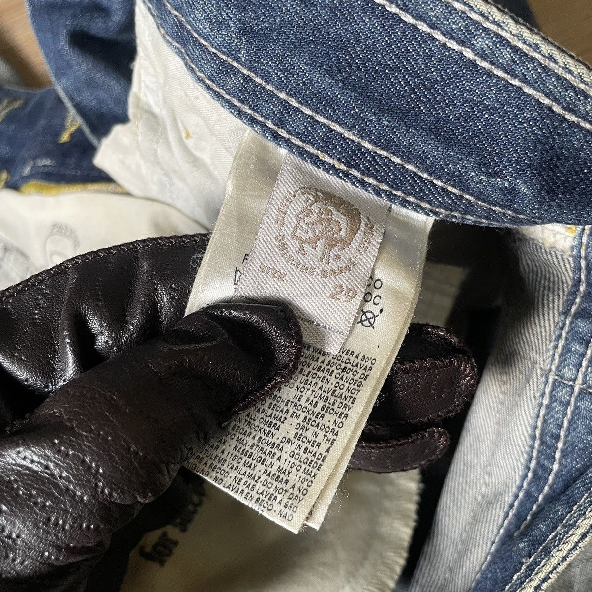 Diesel Vintage Diesel Distressed Straight Cut Faded Mud Wash Denim Size US 32 / EU 48 - 10 Thumbnail