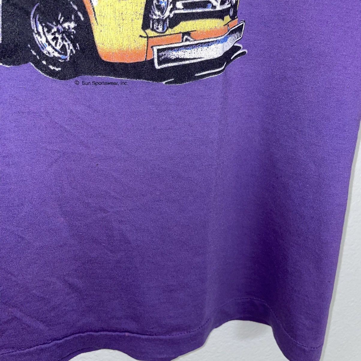 Vintage Vintage Sun Sportswear Hot Rod T-shirt Size US L / EU 52-54 / 3 - 2 Thumbnail