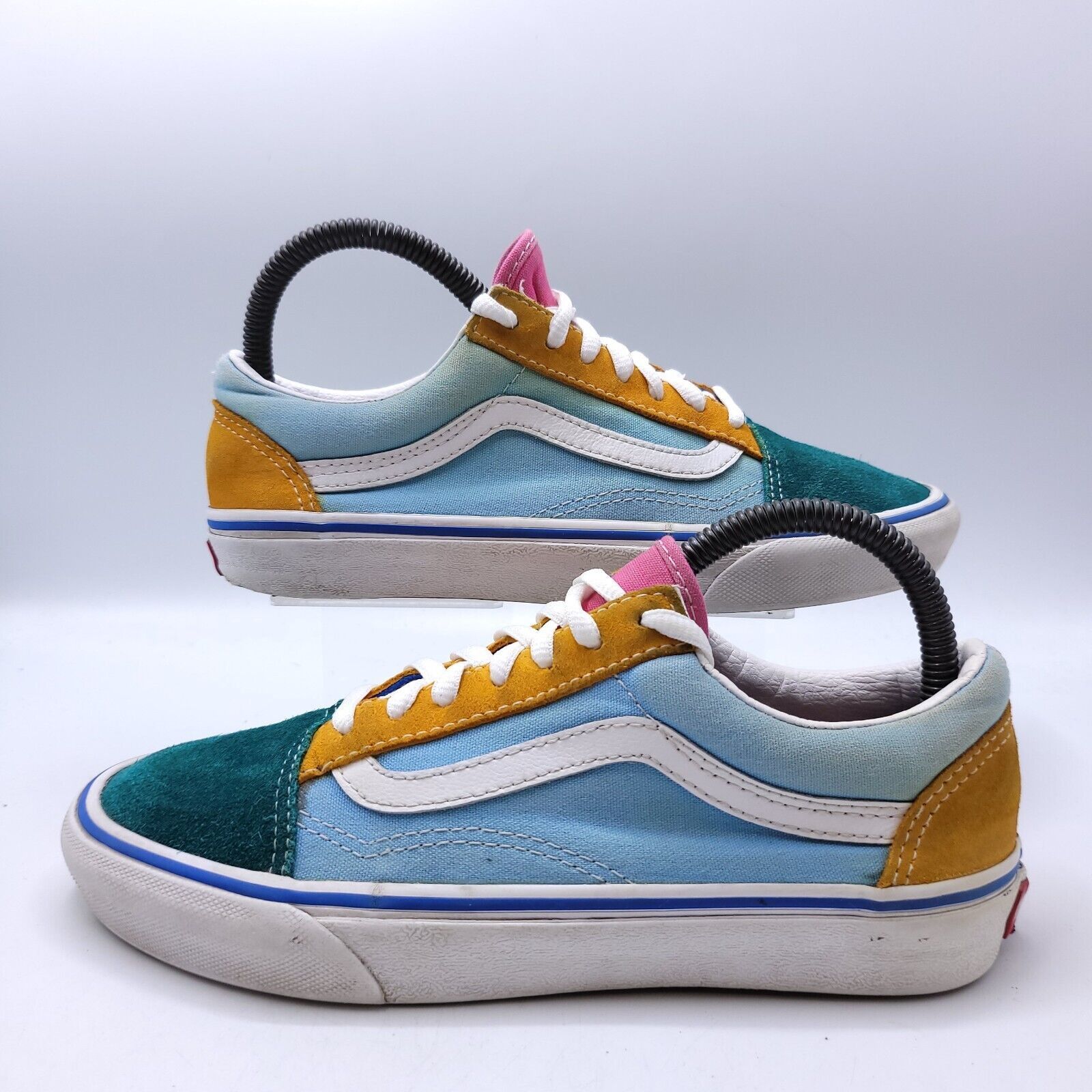 Vans Vans Off the Wall Old Skool Shoe Womens Size 7 7221454 Multi Size US 7 / IT 37 - 5 Thumbnail
