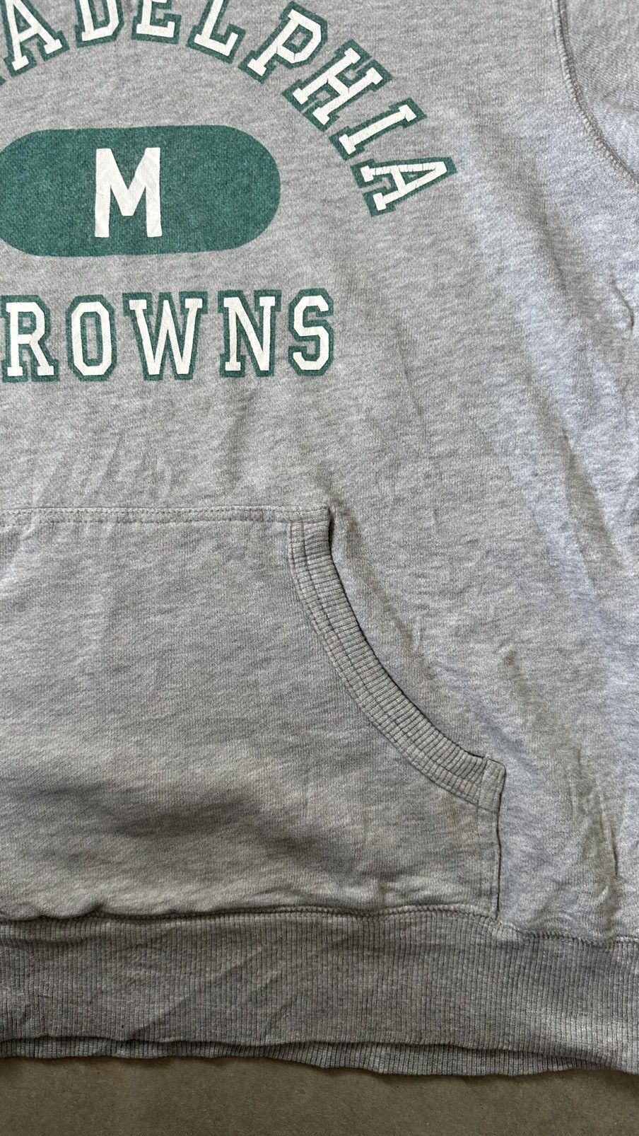 Champion VINTAGE CHAMPION PHILIDELPHIA BROWNS HOODIE Size US M / EU 48-50 / 2 - 3 Thumbnail