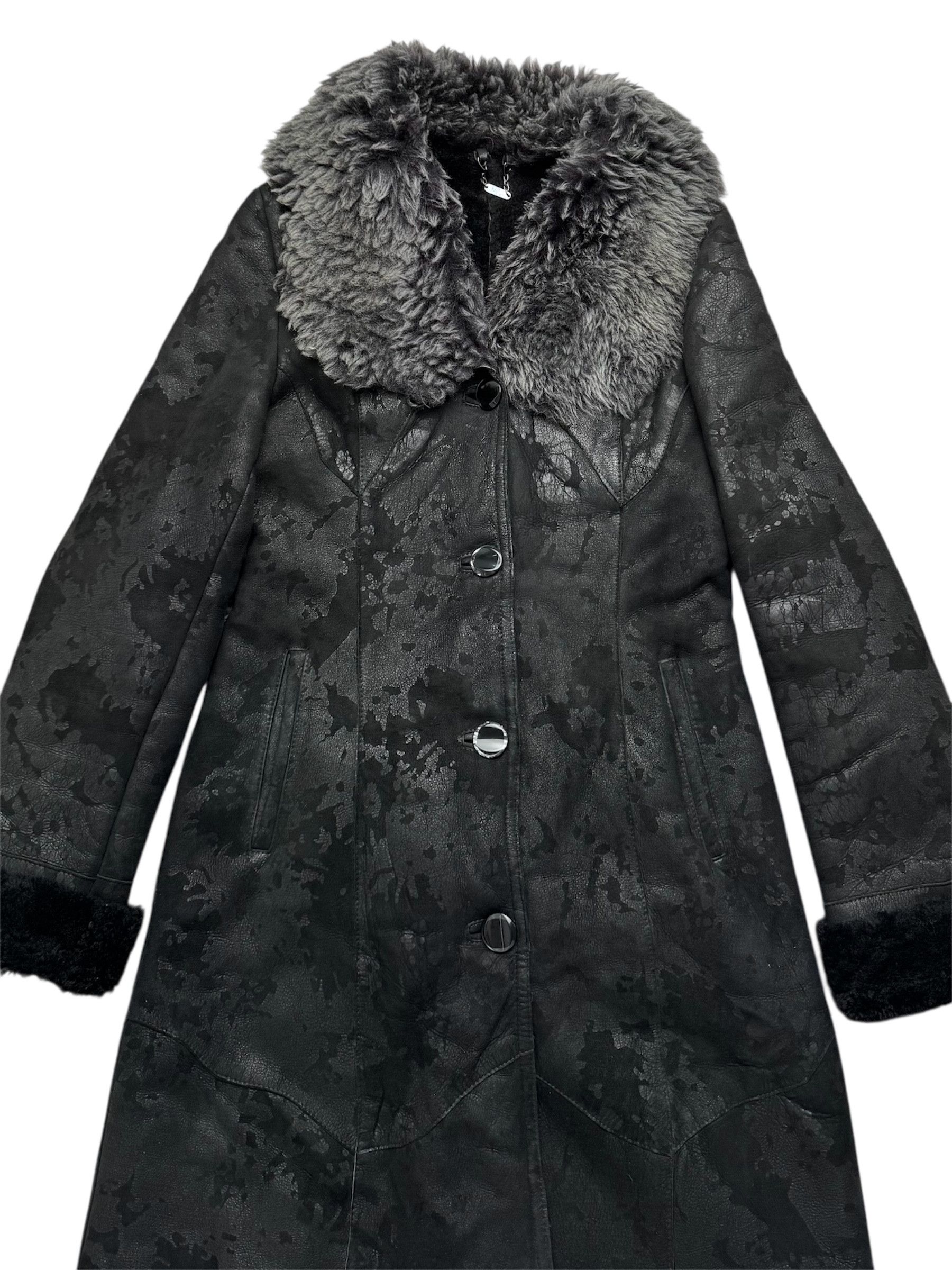 Vintage Y2K Real Sheepskin Coat(V374) Size S / US 4 / IT 40 - 2 Thumbnail