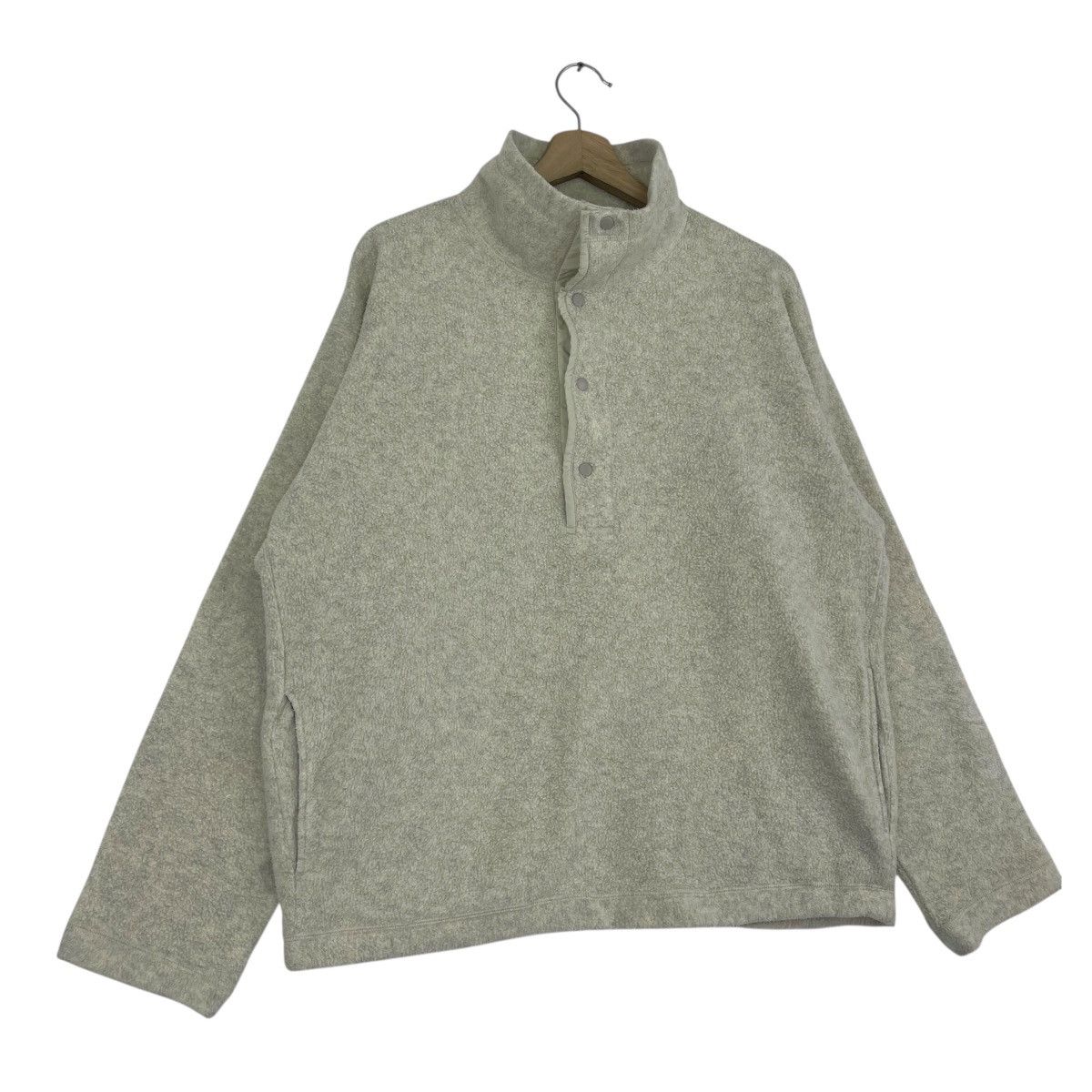 The North Face × Vintage 90’s North Face Armadilla Half Button Fleece Size US L / EU 52-54 / 3 - 3 Thumbnail