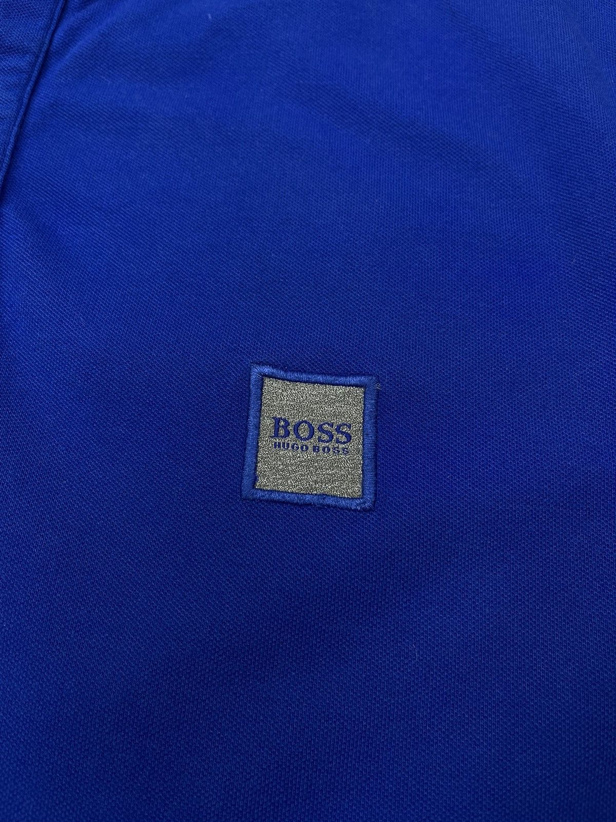 Hugo Boss Mens Hugo Boss Polo Blue T Shirt Y2K Size M Size US M / EU 48-50 / 2 - 4 Thumbnail