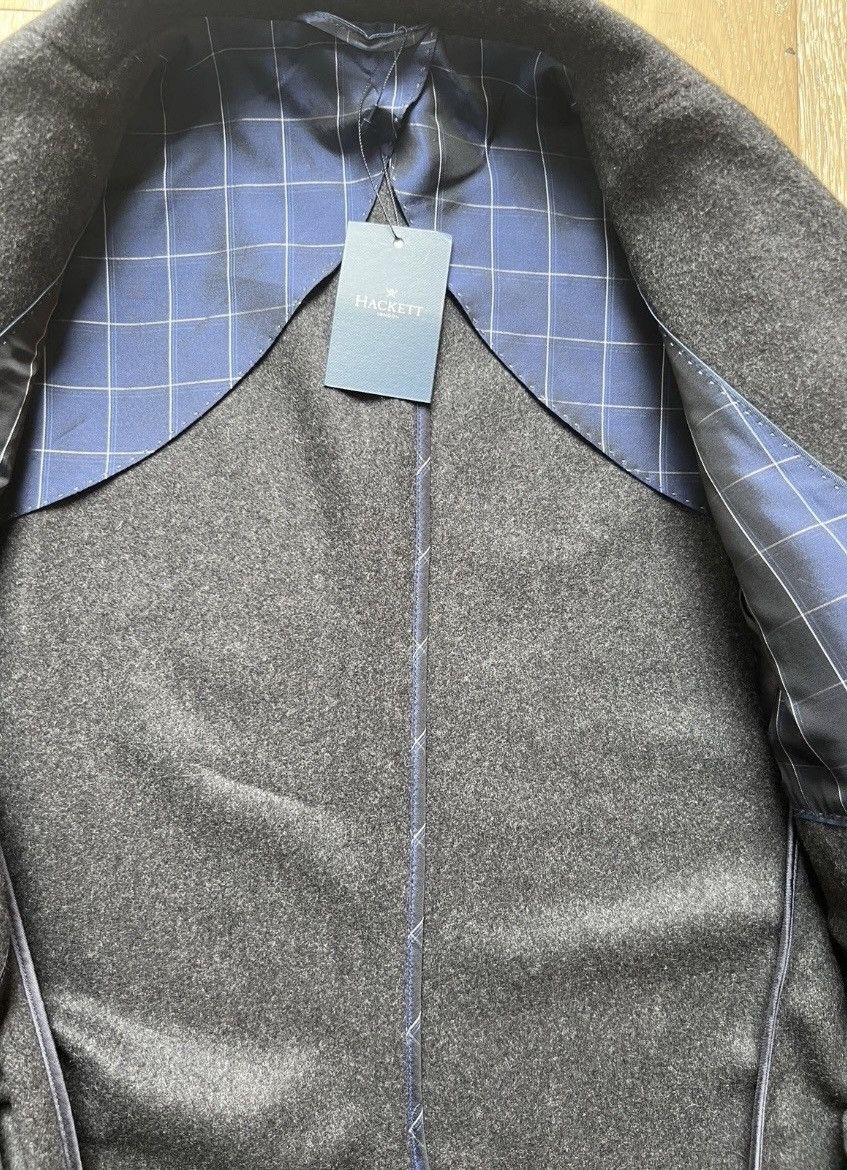 Hackett Hackett London Men’s Wool Cashmere Coat NWT Size US M / EU 48-50 / 2 - 7 Thumbnail
