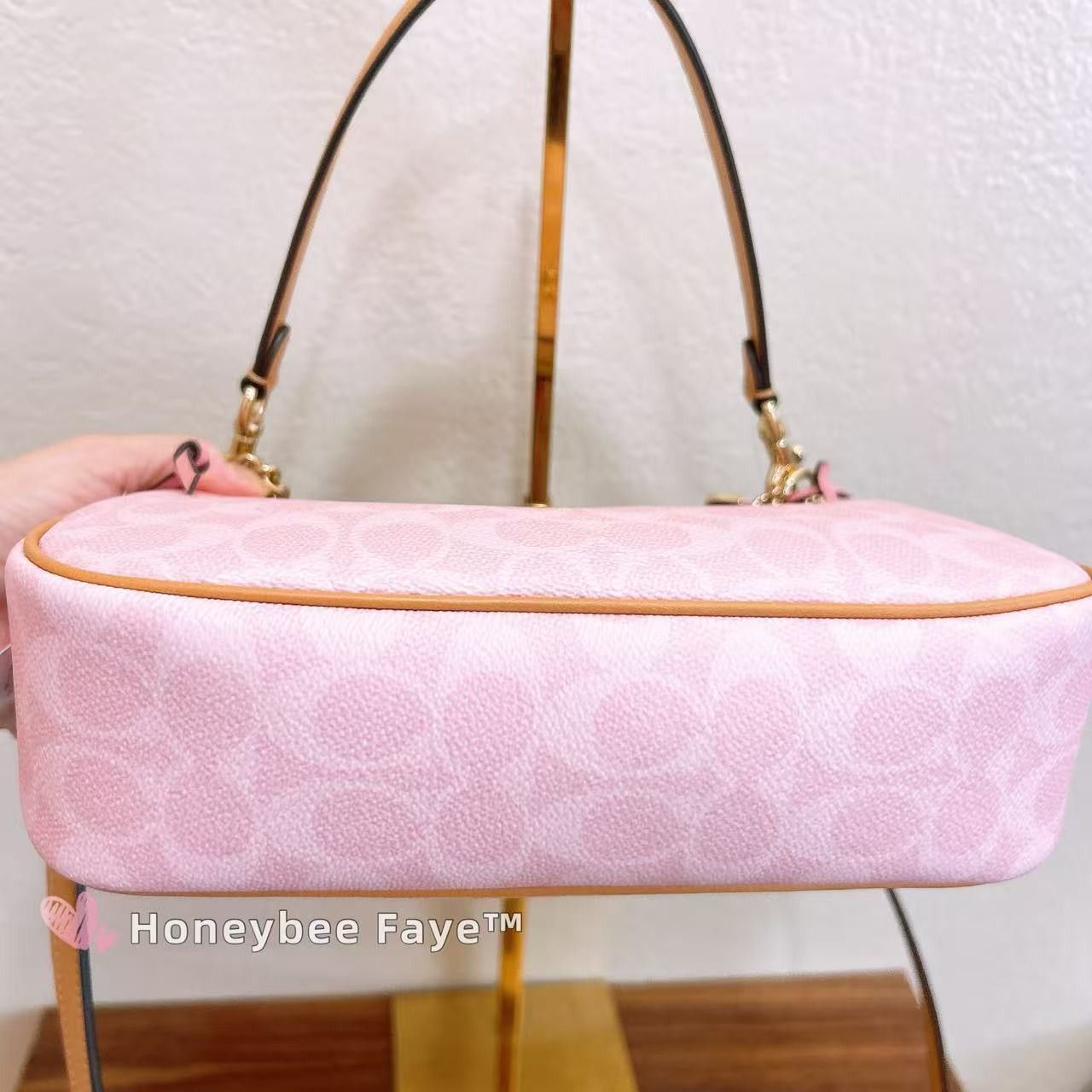 Coach Teri Shoulder Bag In Signature Canvas With Charms CEA20 Size ONE SIZE - 7 Thumbnail