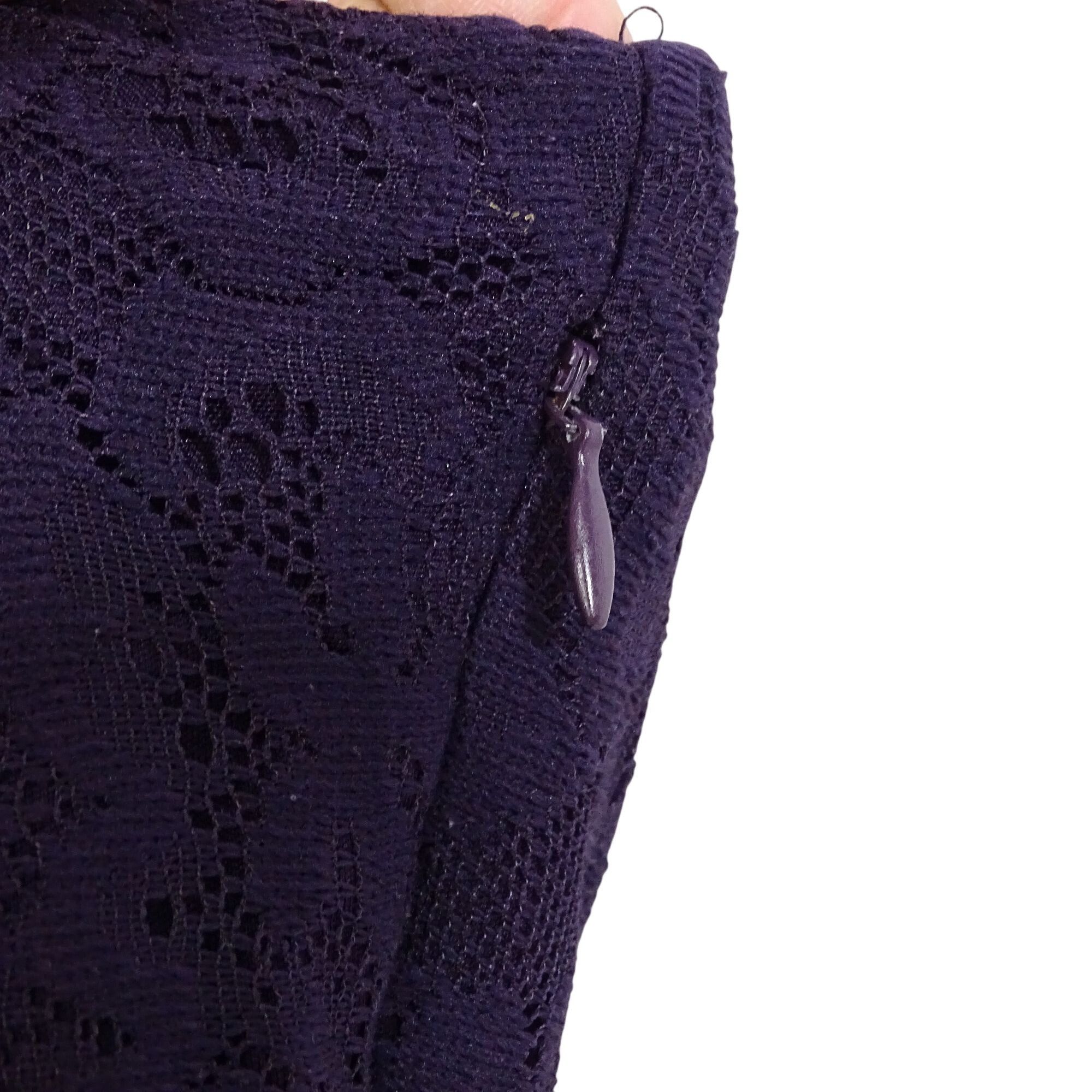 Other Dana Kay Purple Lace Sleeveless Dress Size 8 Sweetheart Size M / US 6-8 / IT 42-44 - 4 Thumbnail