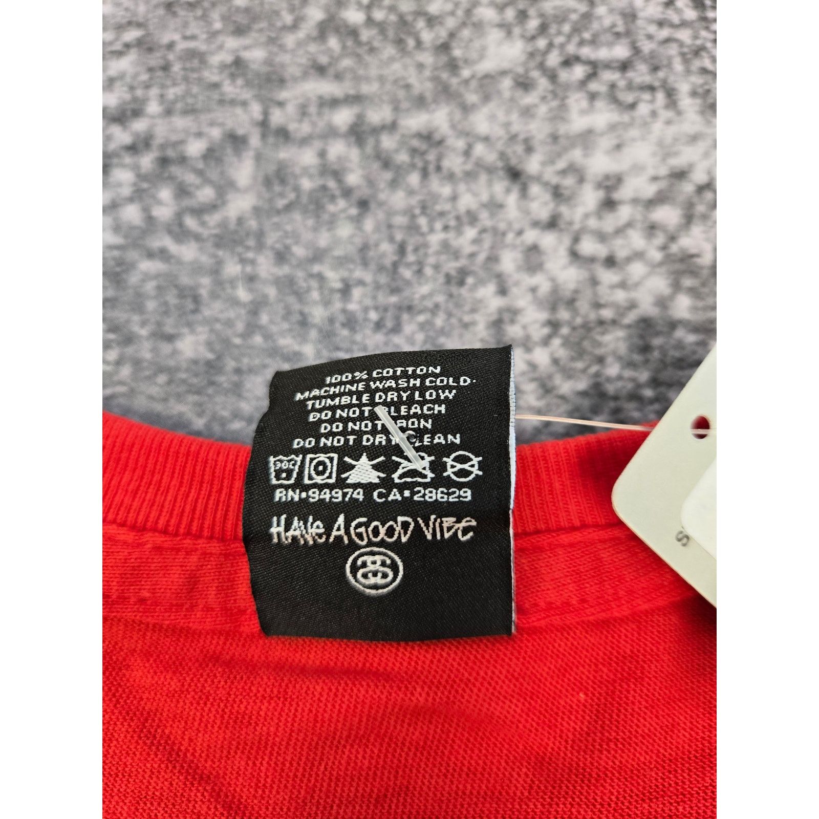 Stussy Stussy Chain Tee Red Size Small New with Tags RARE Size US S / EU 44-46 / 1 - 4 Thumbnail