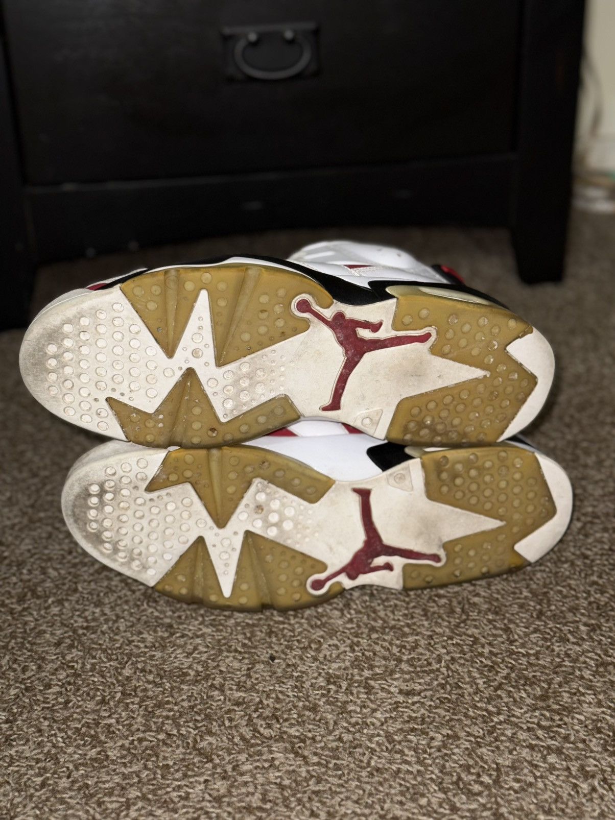 Jordan Brand × Nike Air Jordan 6 Retro Carmine (2014) Size US 13 / EU 46 - 6 Thumbnail