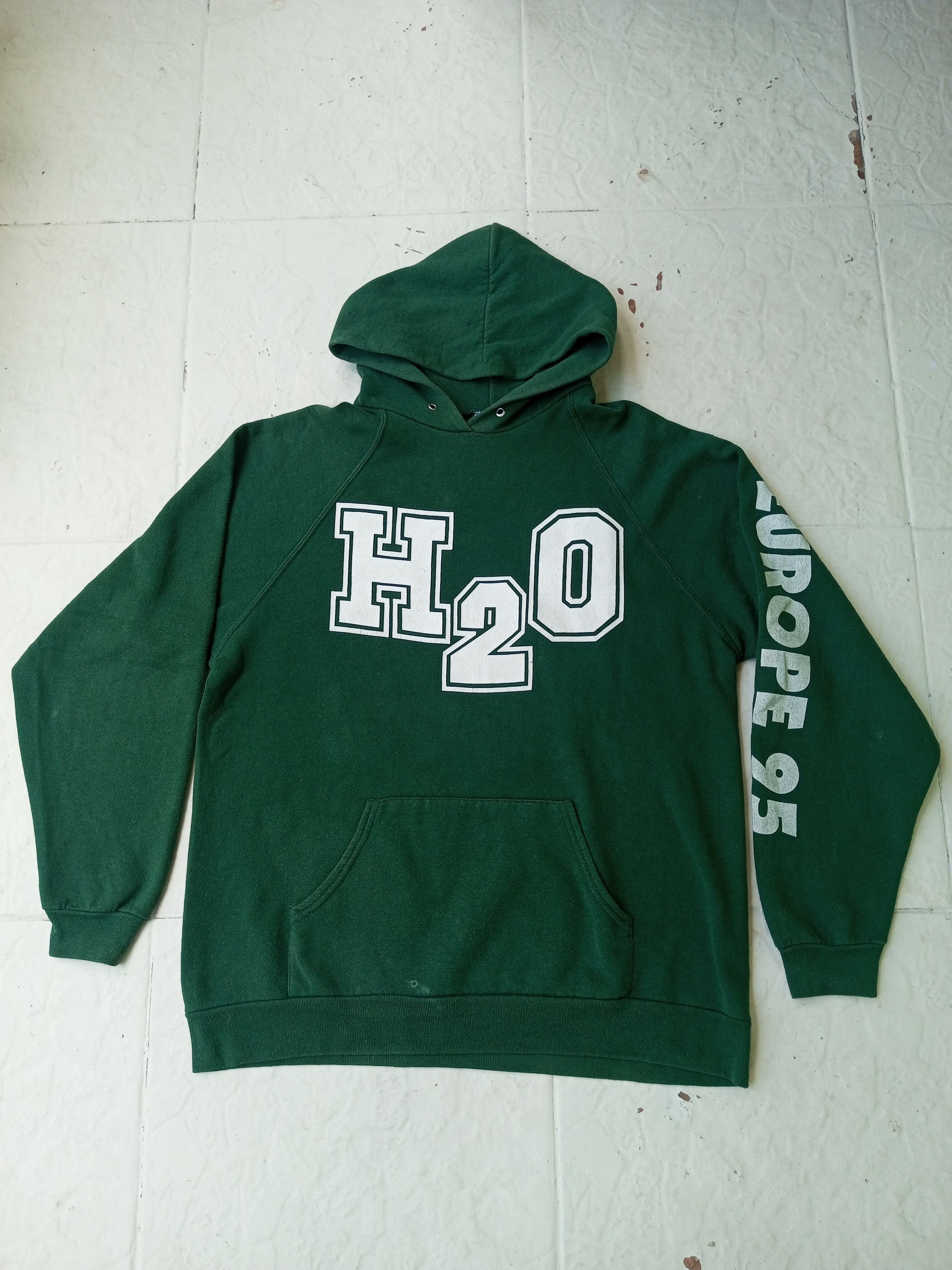 Band Tees × Vintage Vintage 90s H20 NYHC Hoodie good condition Size US XL / EU 56 / 4 - 1 Thumbnail