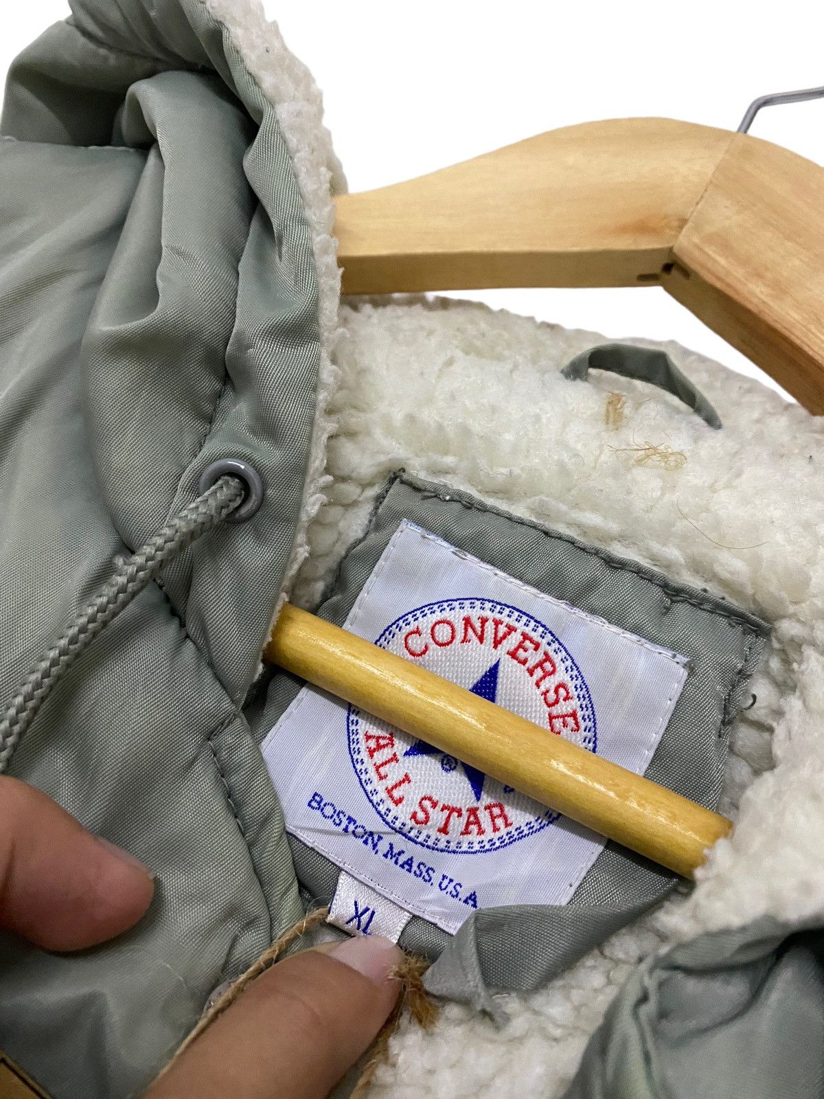 Converse × Vintage Vintage Converse All Star Parka Jacket Size US XL / EU 56 / 4 - 11 Thumbnail