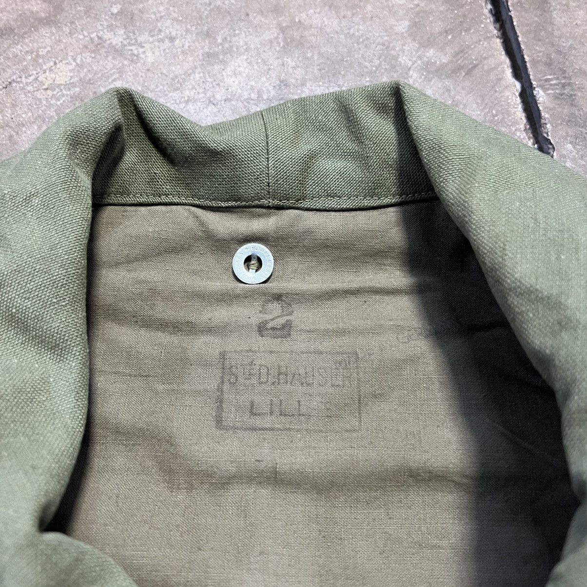 Vintage Vintage 50s 60s French Military Motorcycle Trench Coat Long Size US L / EU 52-54 / 3 - 6 Thumbnail