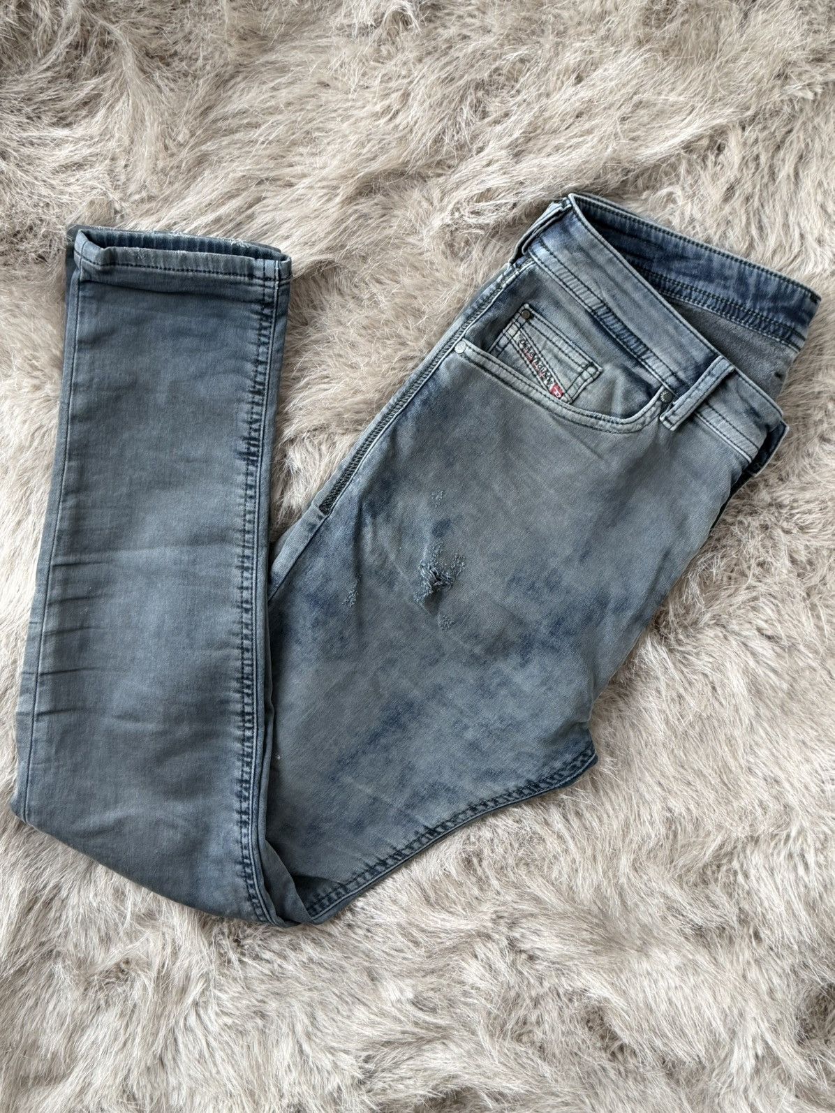 Diesel Diesel Spender Denim Sweat Pants Size US 30 / EU 46 - 5 Thumbnail