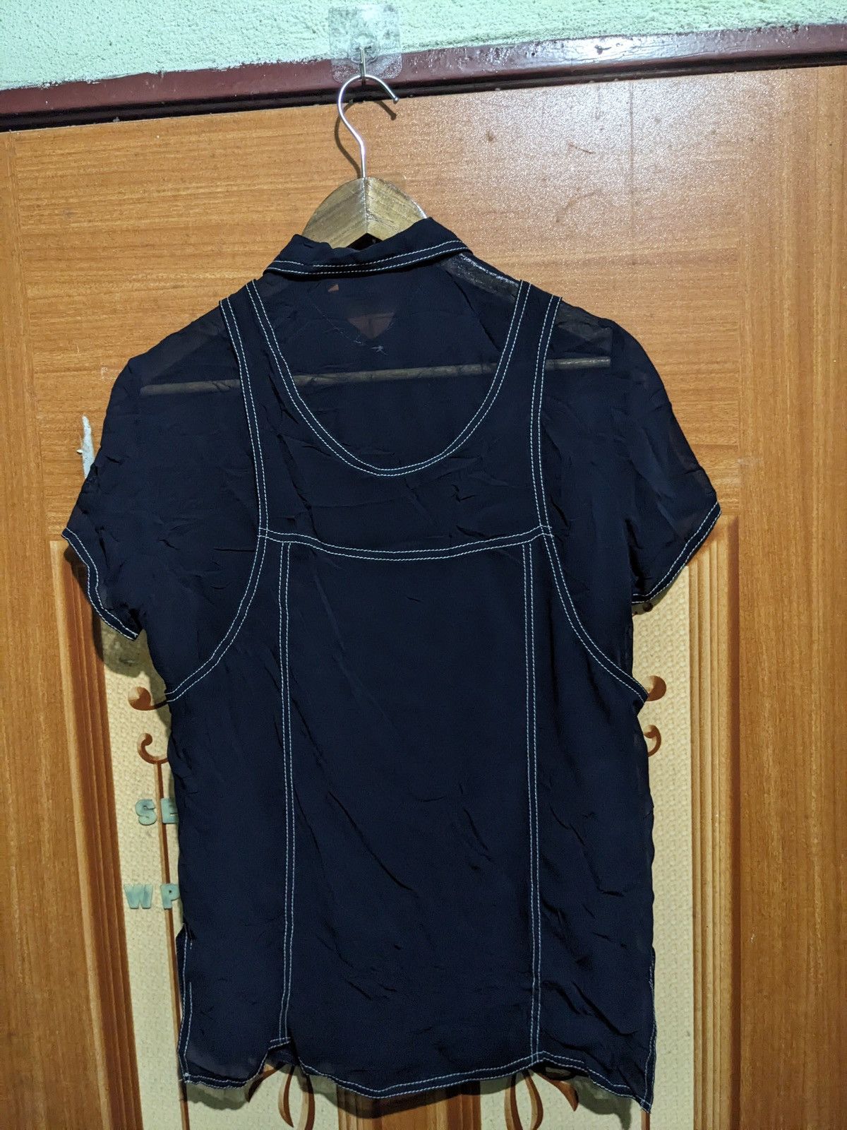Fendi FENDI VISCOSE BLOUSE DOUBLE LAYER Size M / US 6-8 / IT 42-44 - 6 Thumbnail