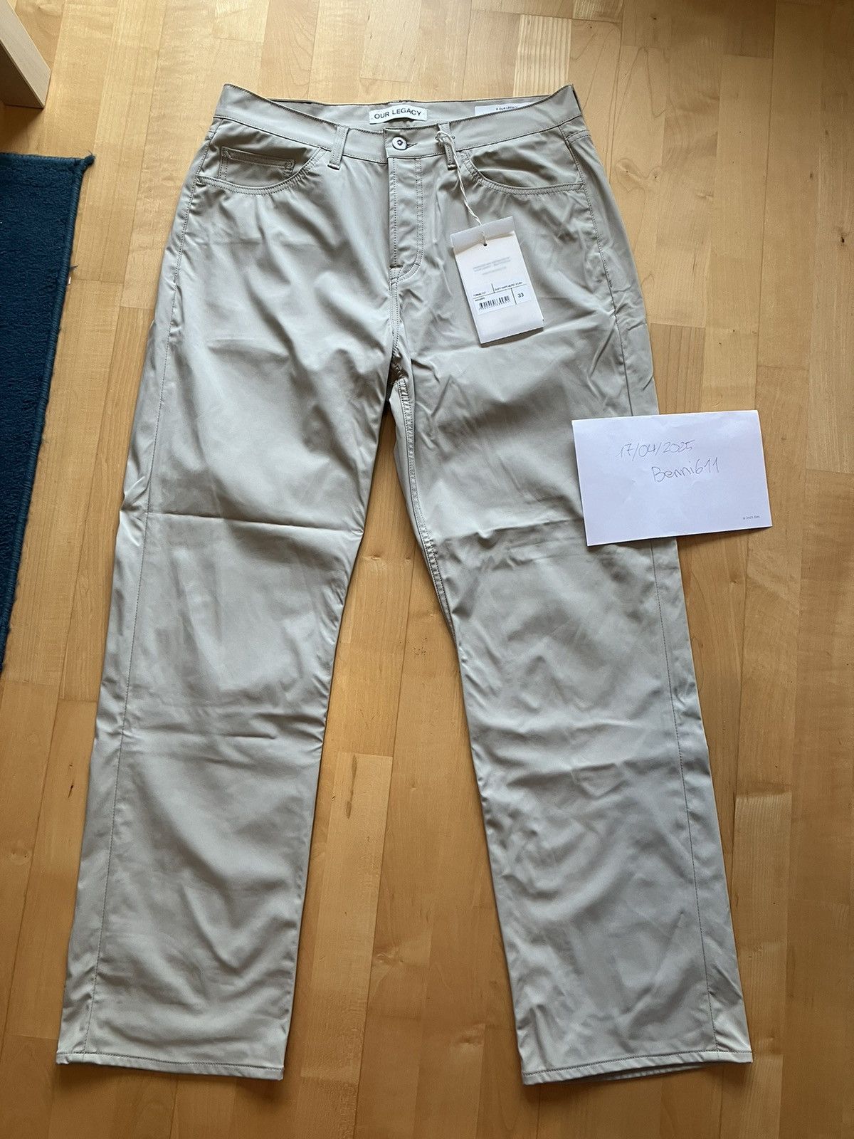 Our Legacy Our Legacy Formal Cut Pants Size US 33 - 1 Thumbnail