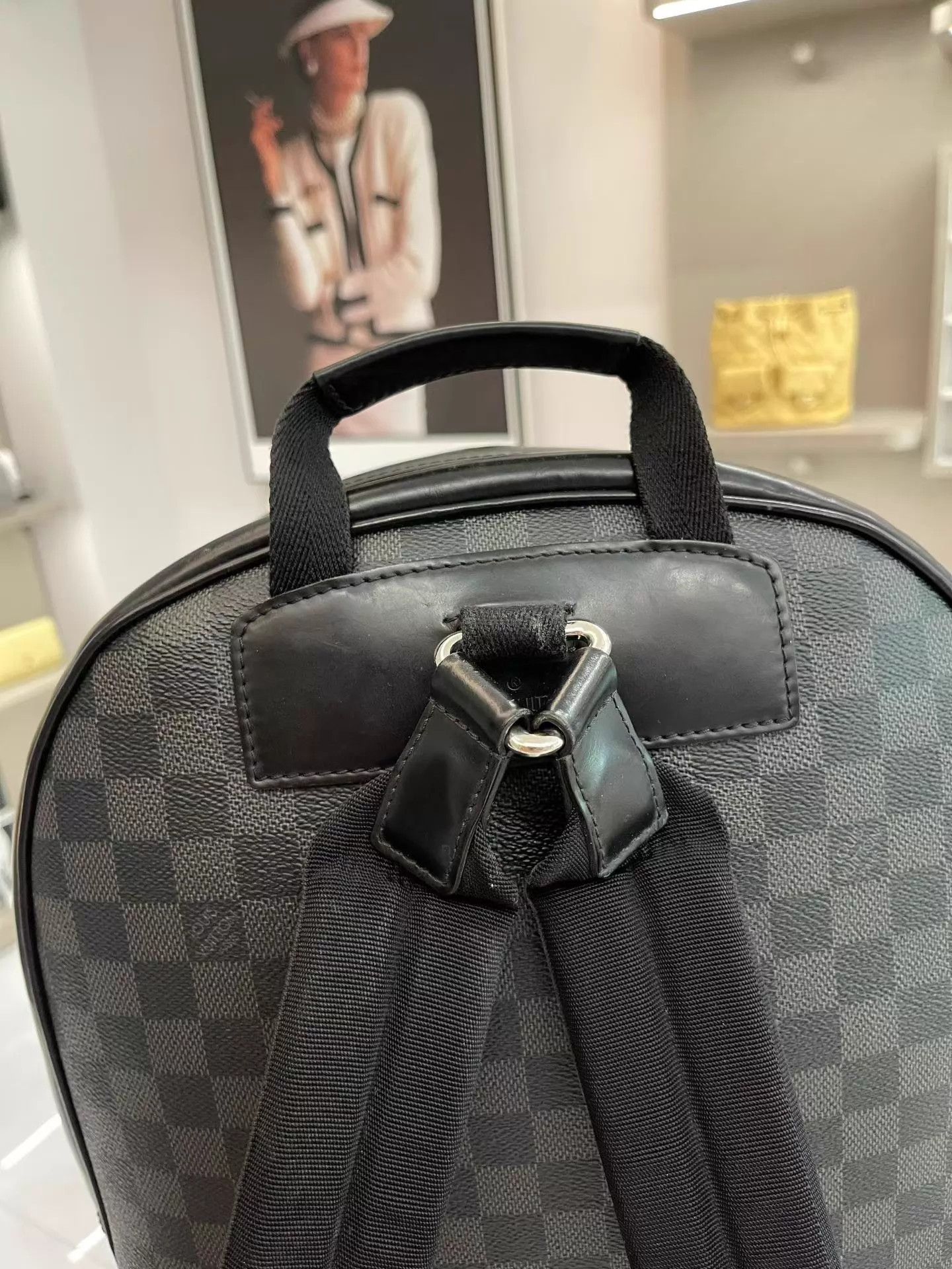 Louis Vuitton LV Josh Black Damier Backpack Like New 30*38*12 Size ONE SIZE - 4 Thumbnail