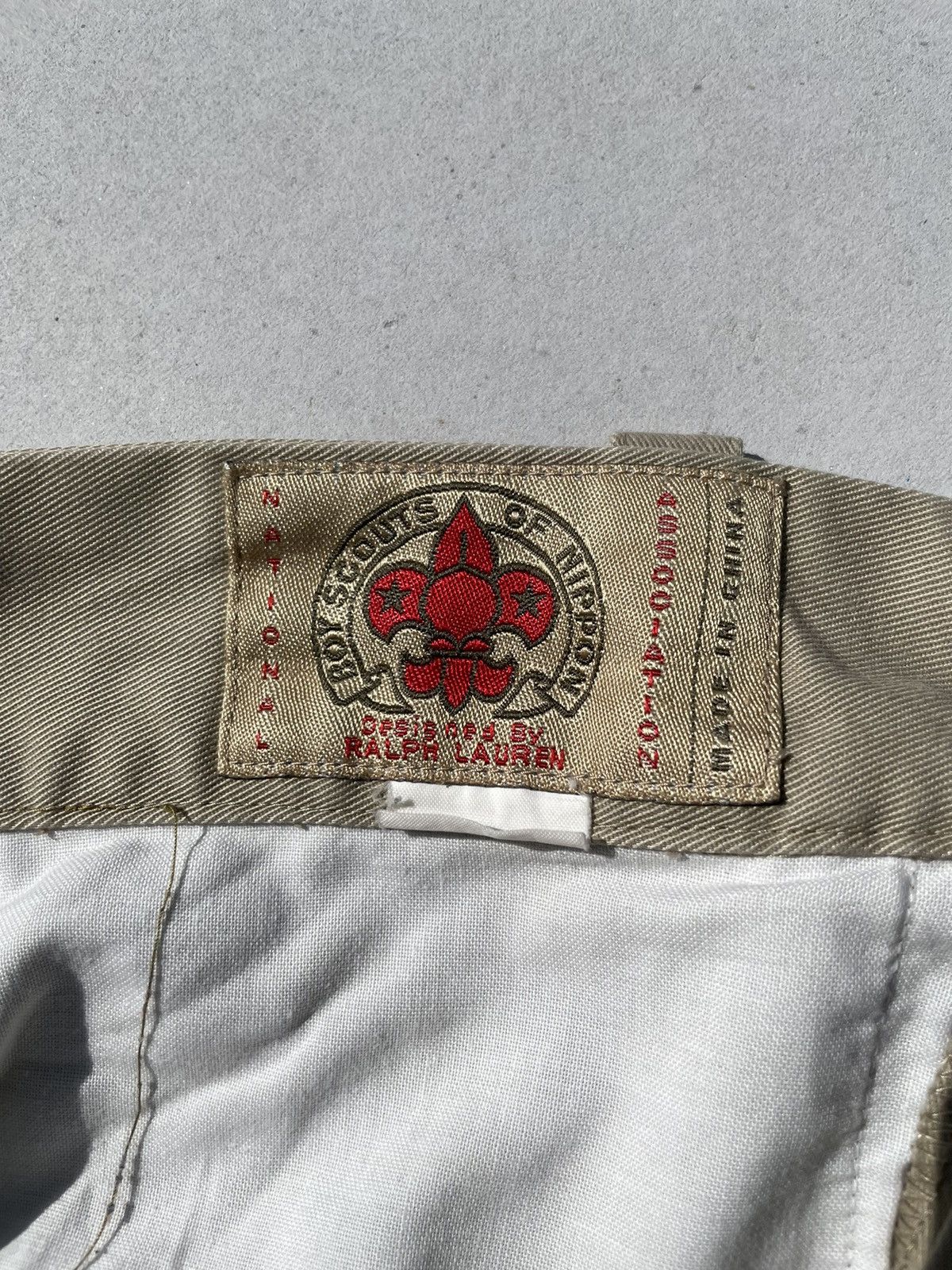 Vintage RARE🔥 Boy Scouts Of Nippon By Ralph Lauren Pants Size US 27 - 7 Thumbnail