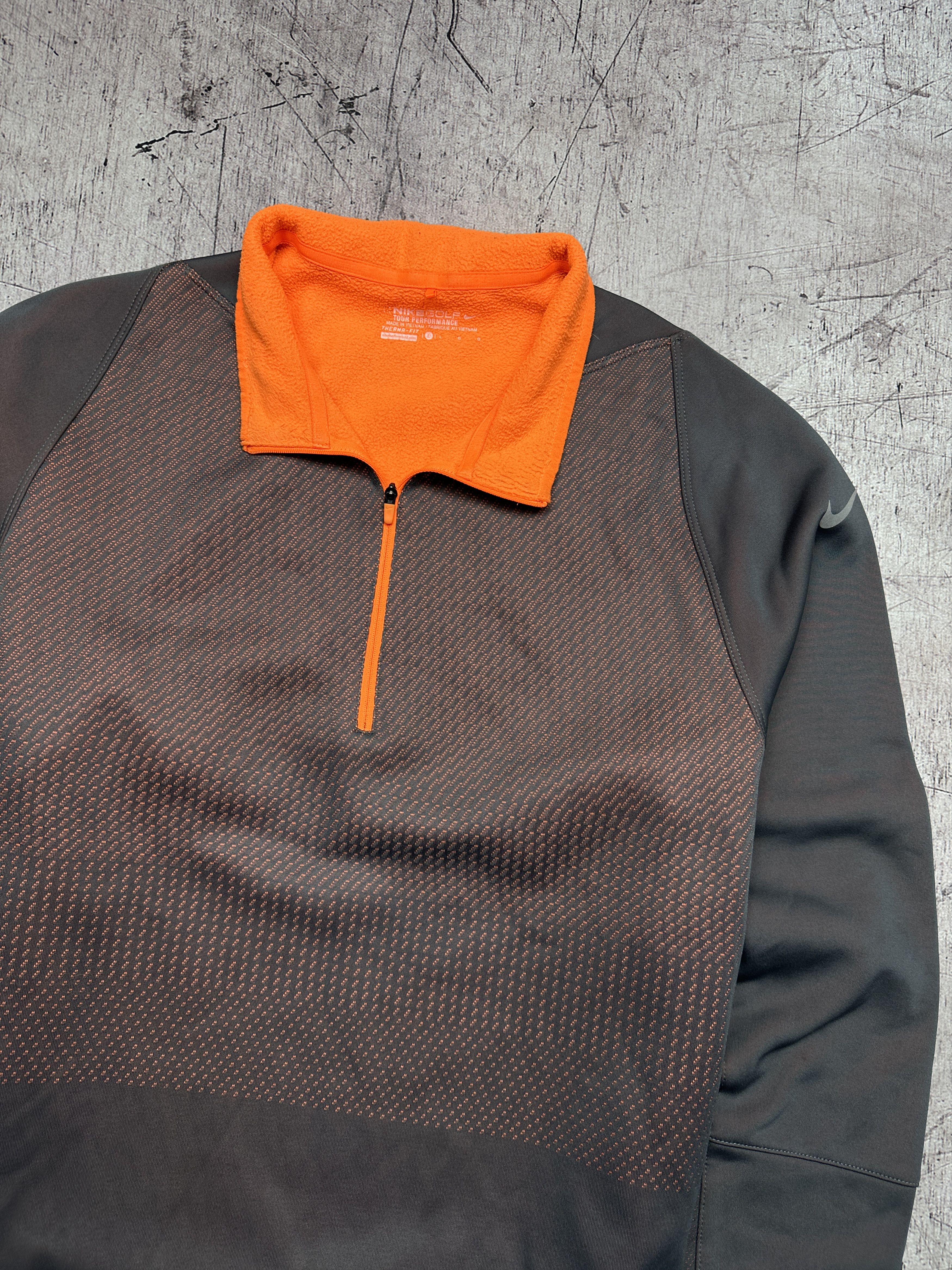 Nike Nike Golf Tour Perfomance Therma-Fit Mens 1\4 Zip Hoodie Size US L / EU 52-54 / 3 - 2 Thumbnail