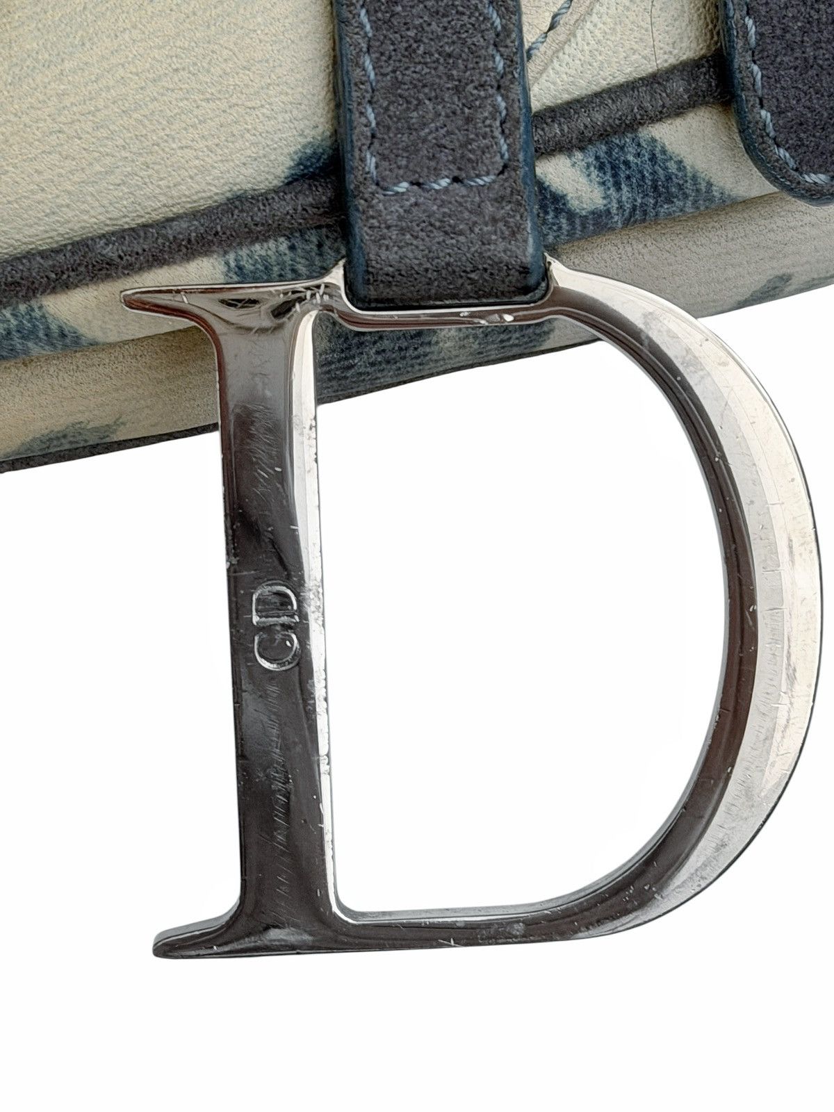 Dior Galliano Tie Dye Trompe L’oeil Saddle Bag Size ONE SIZE - 9 Thumbnail