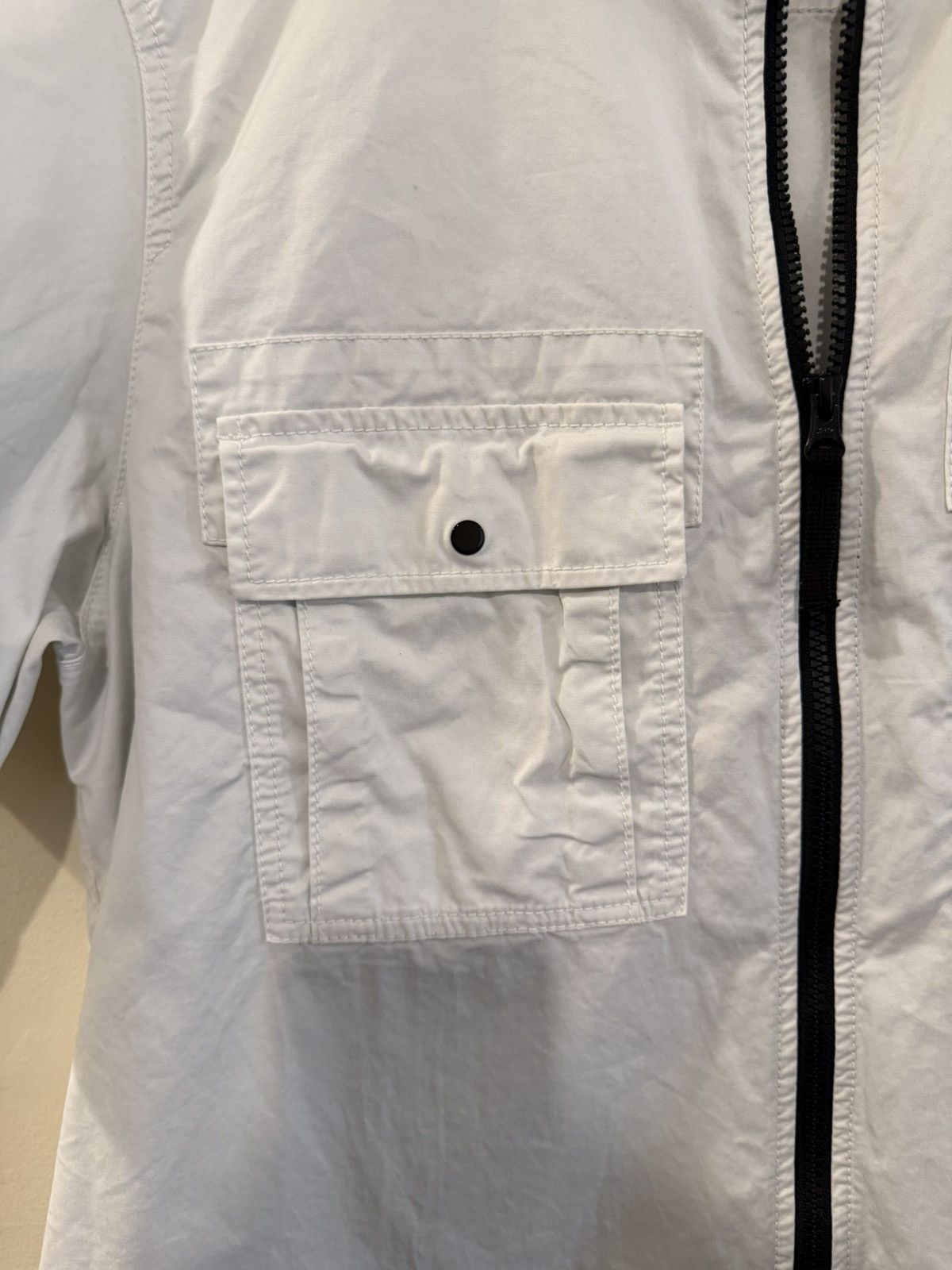 Stone Island Stone Island Zip Up Double Pocket Shirt Size US L / EU 52-54 / 3 - 6 Thumbnail