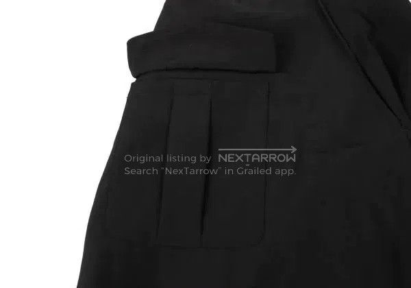 Comme des Garcons Comme Des Garcons size M Black vintage design half skirt Size 23" - 5 Thumbnail