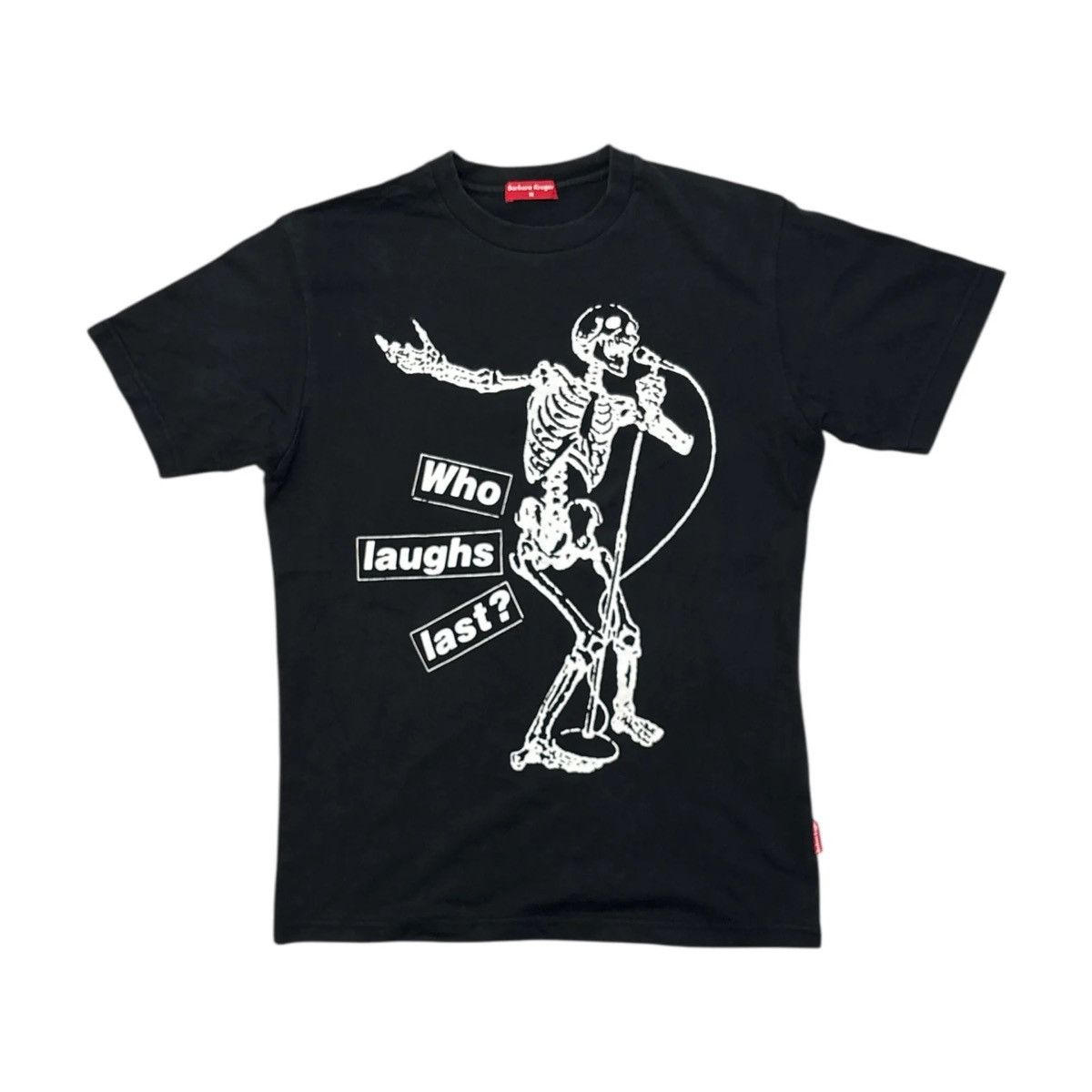 Barbara Kruger Vintagr Rage Against The Machine "Who Laughs Last" Tshirts Size US M / EU 48-50 / 2 - 1 Thumbnail