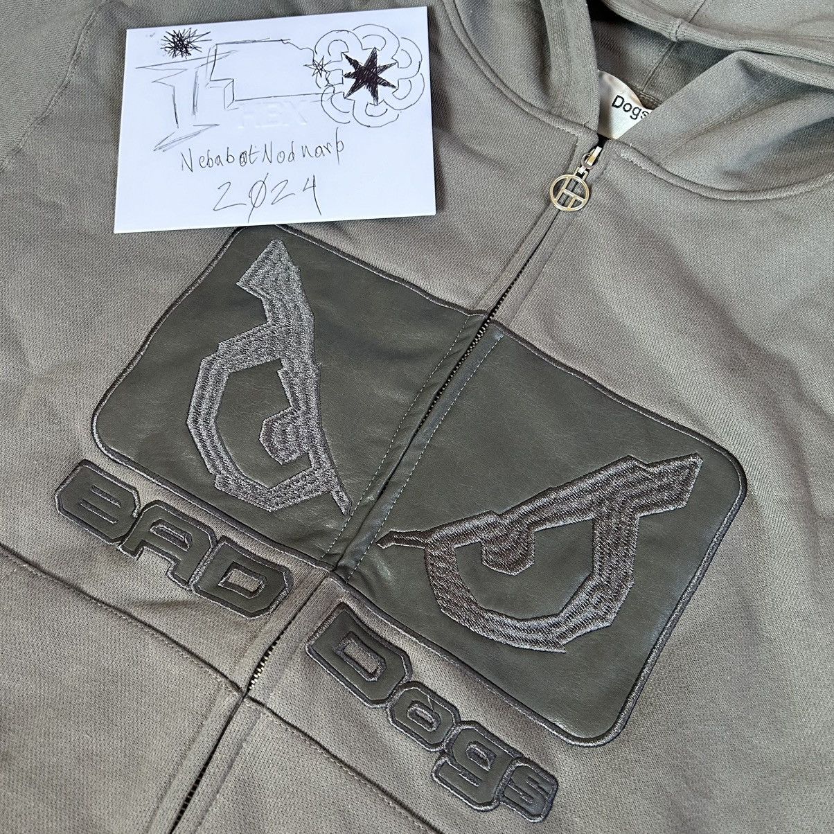 Hypebeast × Japanese Brand DOGS x BAD BOY x HBX MONOCHROMATiC ZiP UP HOODiE SWEATSHiRT Size US L / EU 52-54 / 3 - 19 Thumbnail