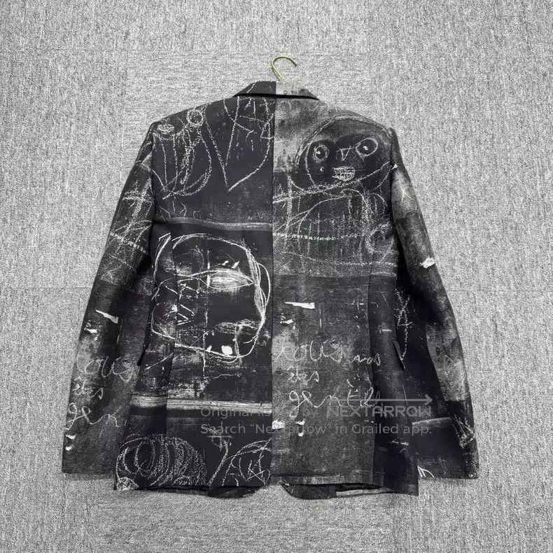 Alexander McQueen Alexander Mcqueen Graffiti suit jacket Size 50R - 2 Thumbnail