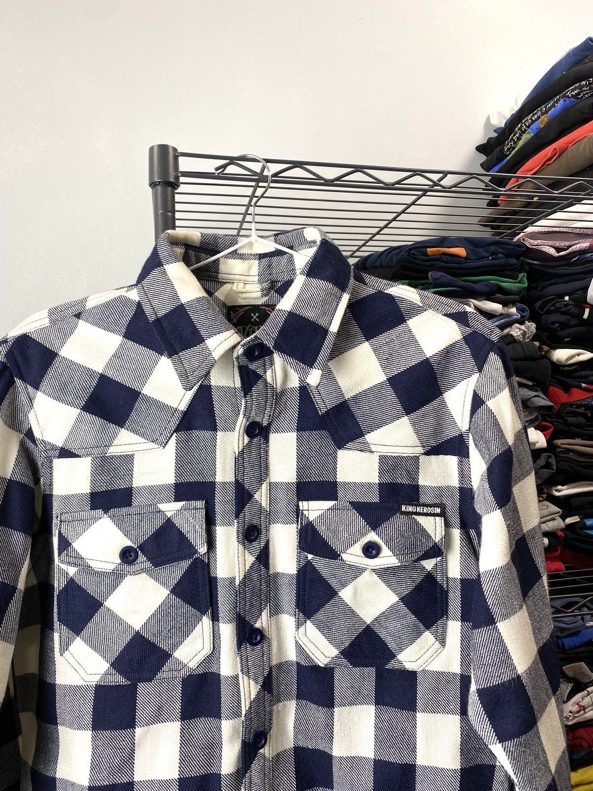 West Coast Choppers King Kerosin Los Angeles Tuning Choppers Flannel West Coast Size US S / EU 44-46 / 1 - 3 Thumbnail