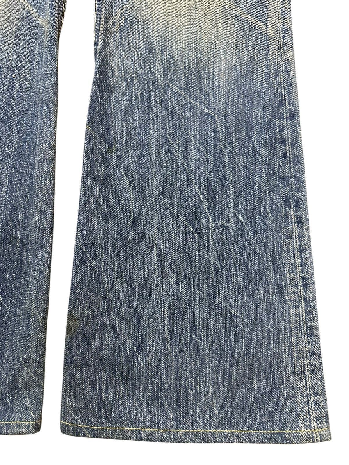 Edwin Vintage Edwin Blue Trip Faded Thunder Wash Wide Leg Jeans Size US 32 / EU 48 - 8 Thumbnail