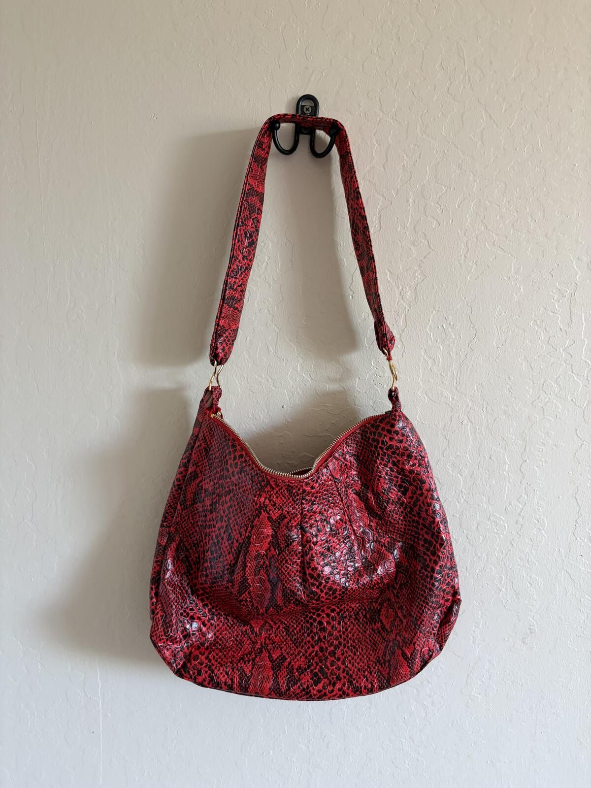 Other Boutique snake skin print shoulder bag Size ONE SIZE - 1 Thumbnail