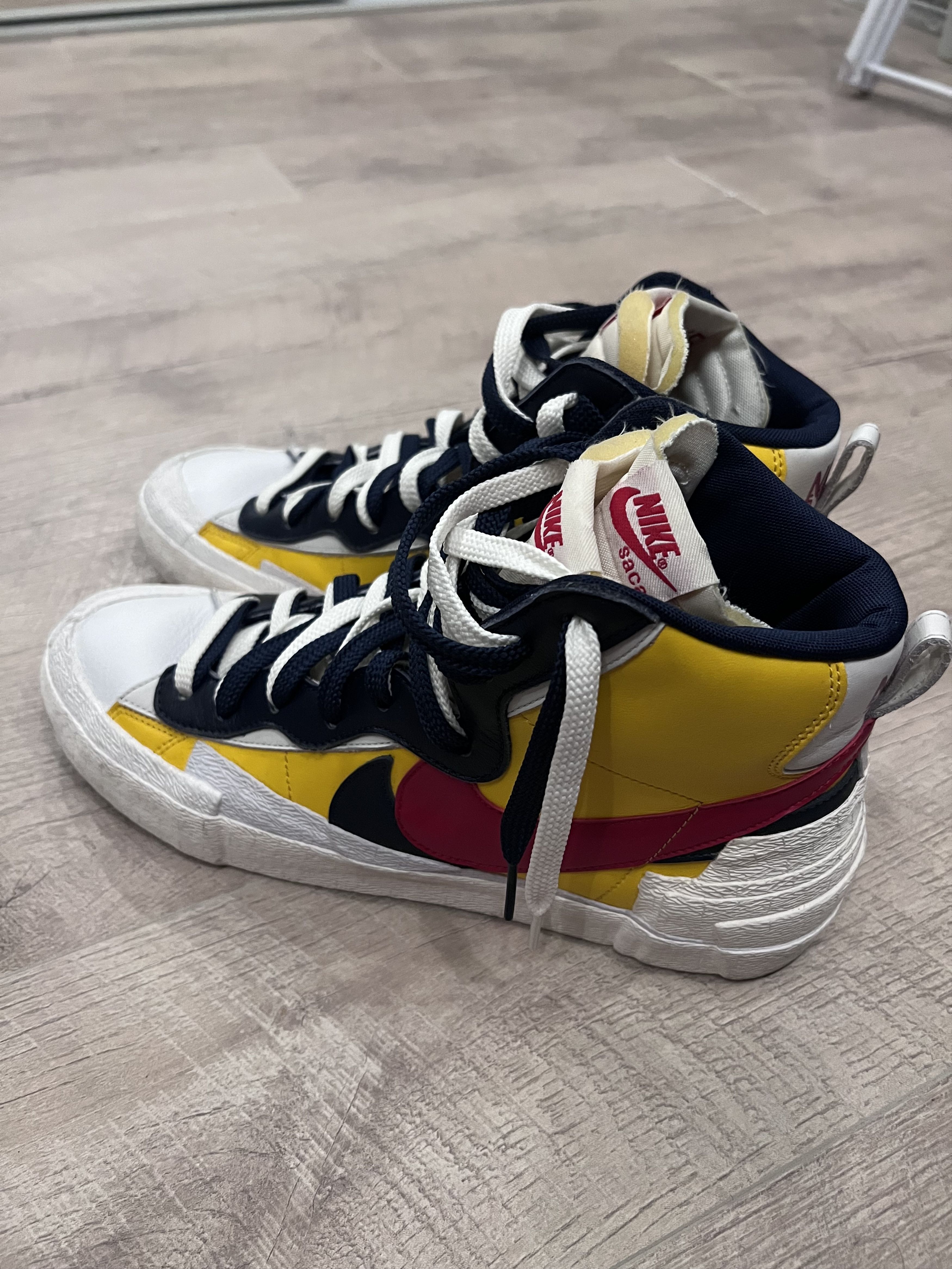 Nike Sacai Nike Blazer Mid sacai Snow Beach Grailed
