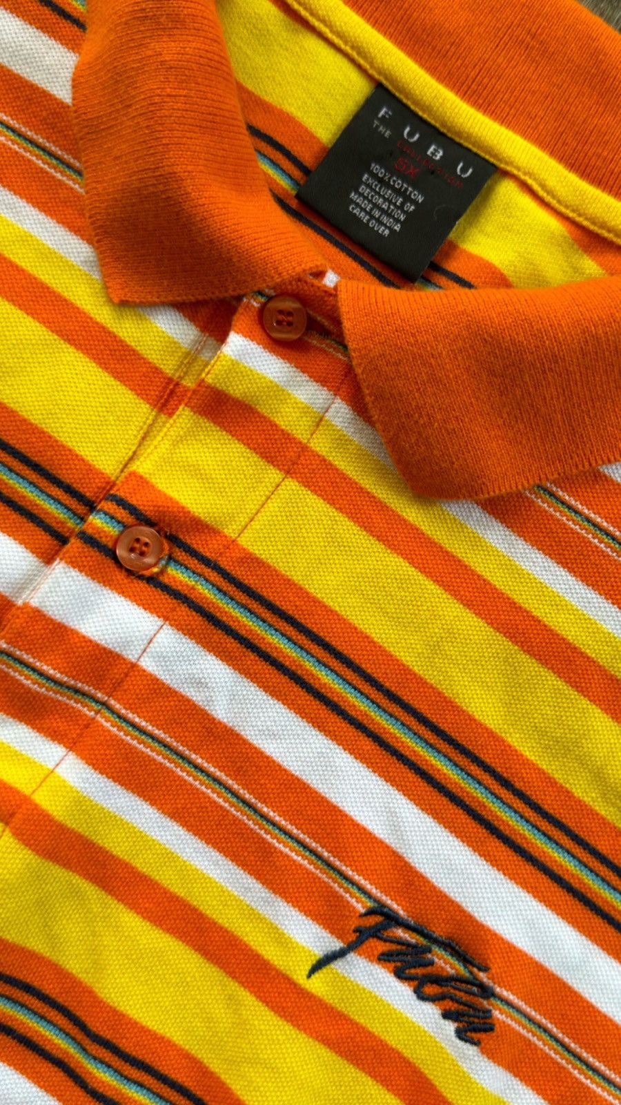 Fubu Fubu Cropped Polo Size US XXL / EU 58 / 5 - 4 Thumbnail
