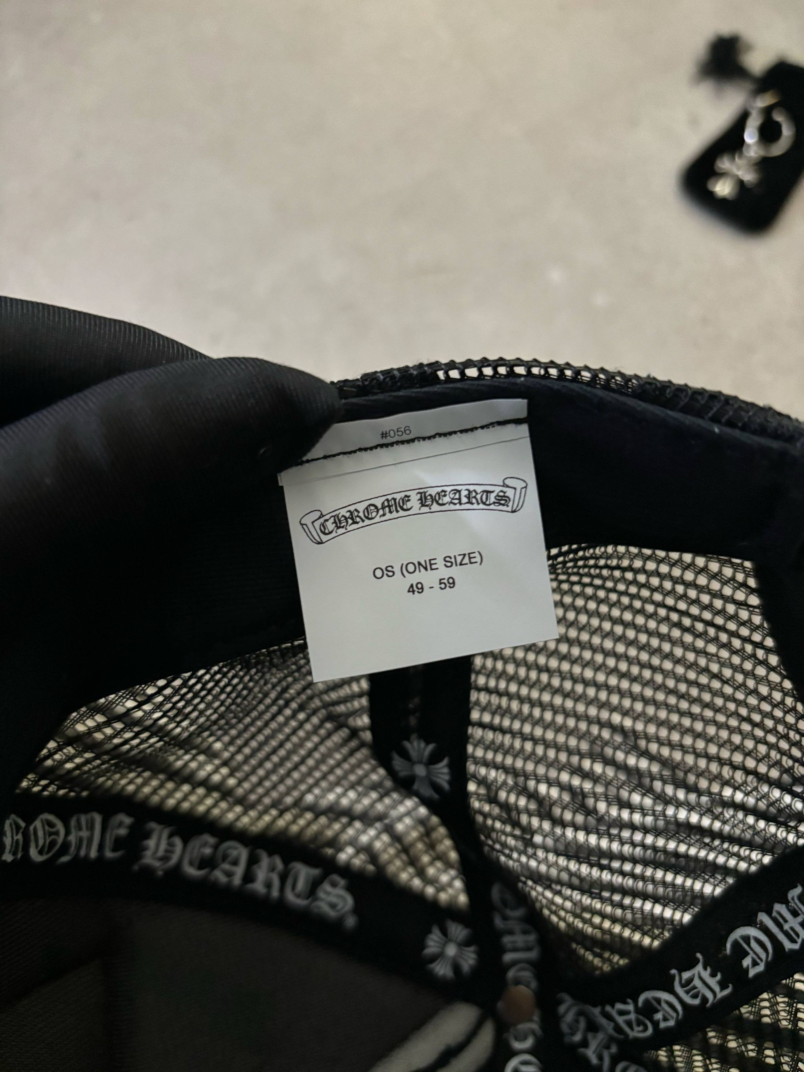 Chrome Hearts CHROME HEARTS CH Hollywood Trucker Hat Size ONE SIZE - 11 Thumbnail