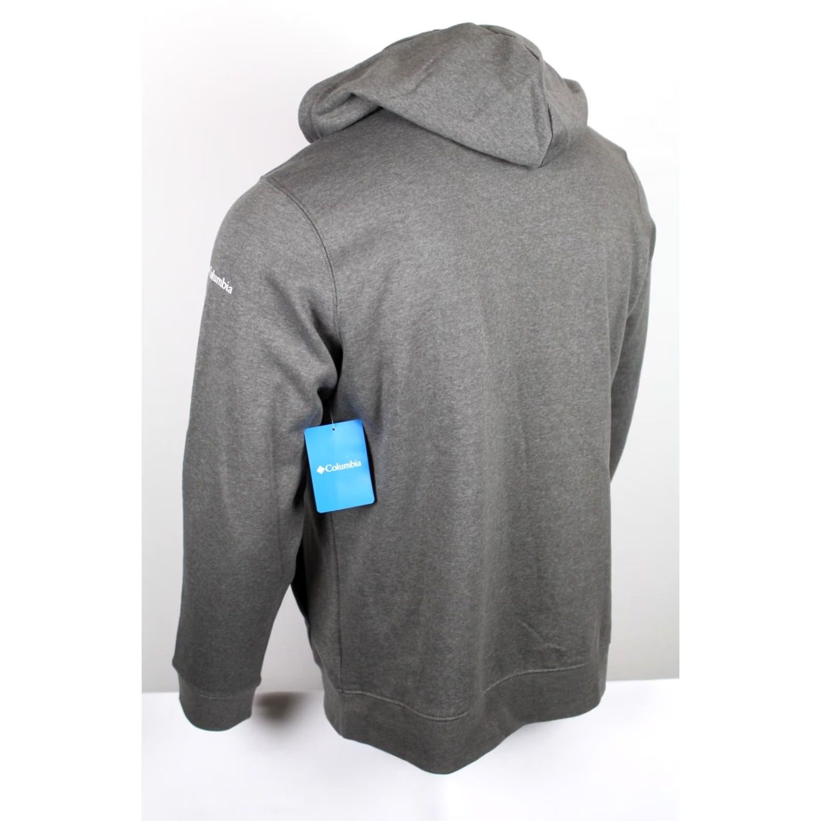 Vintage Columbia Men's Hoodie Trek Big Graphic Sweatshirt M Medium Dark Grey AM5782 031 Size US M / EU 48-50 / 2 - 2 Thumbnail