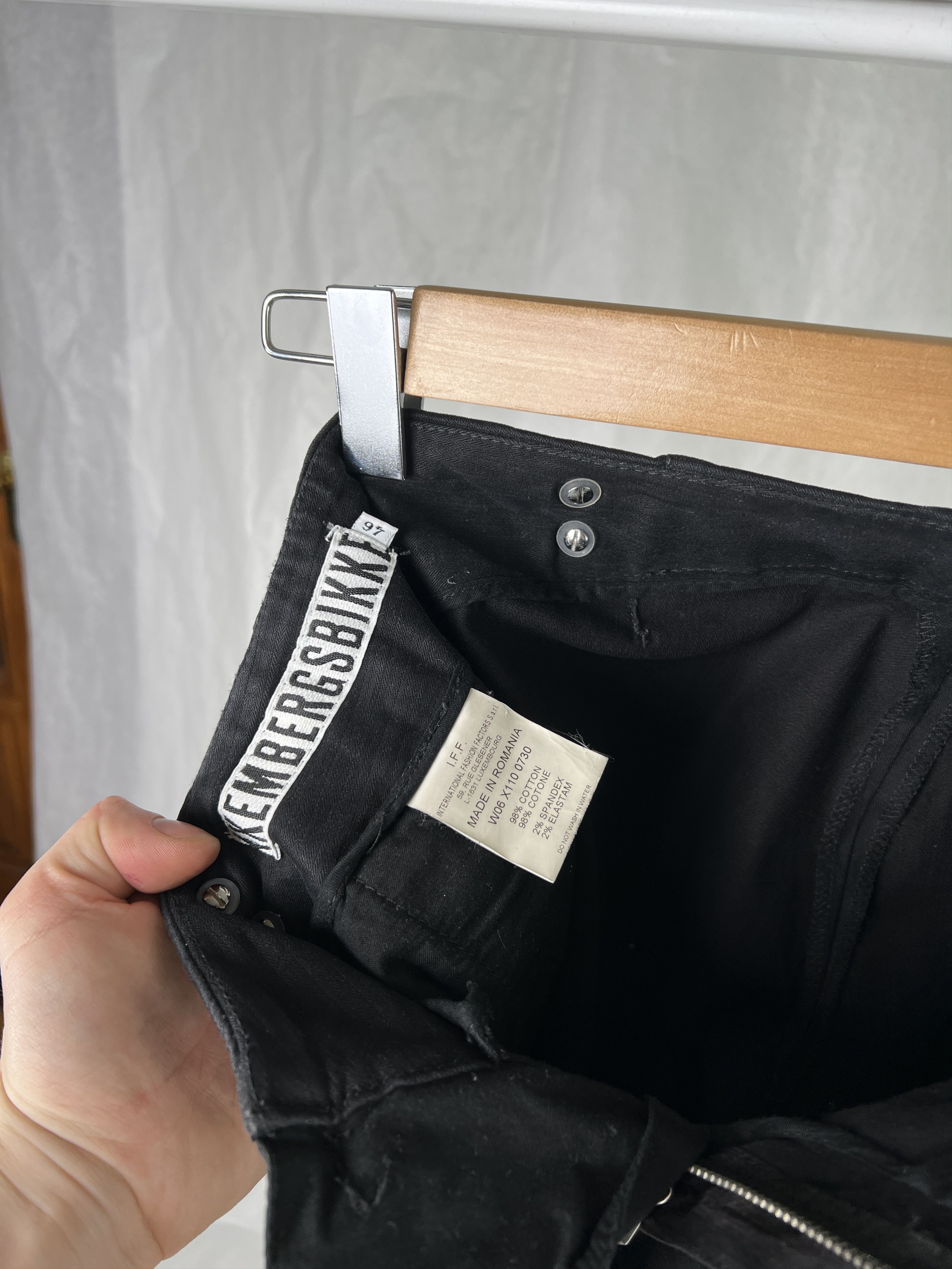 Dirk Bikkembergs Archive Dirk Bikkemberg Pants with leather belts Size US 30 / EU 46 - 19 Thumbnail