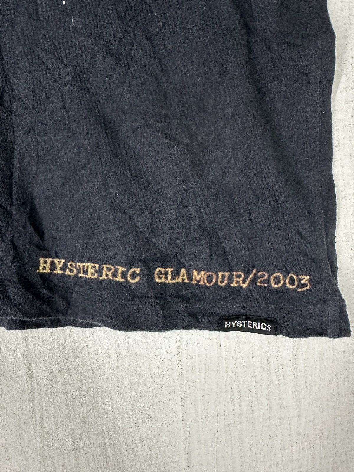 Hysteric Glamour Vintage 00’s Patti Smith/Cross Section x Hysteric Promo Tee Size US S / EU 44-46 / 1 - 10 Thumbnail