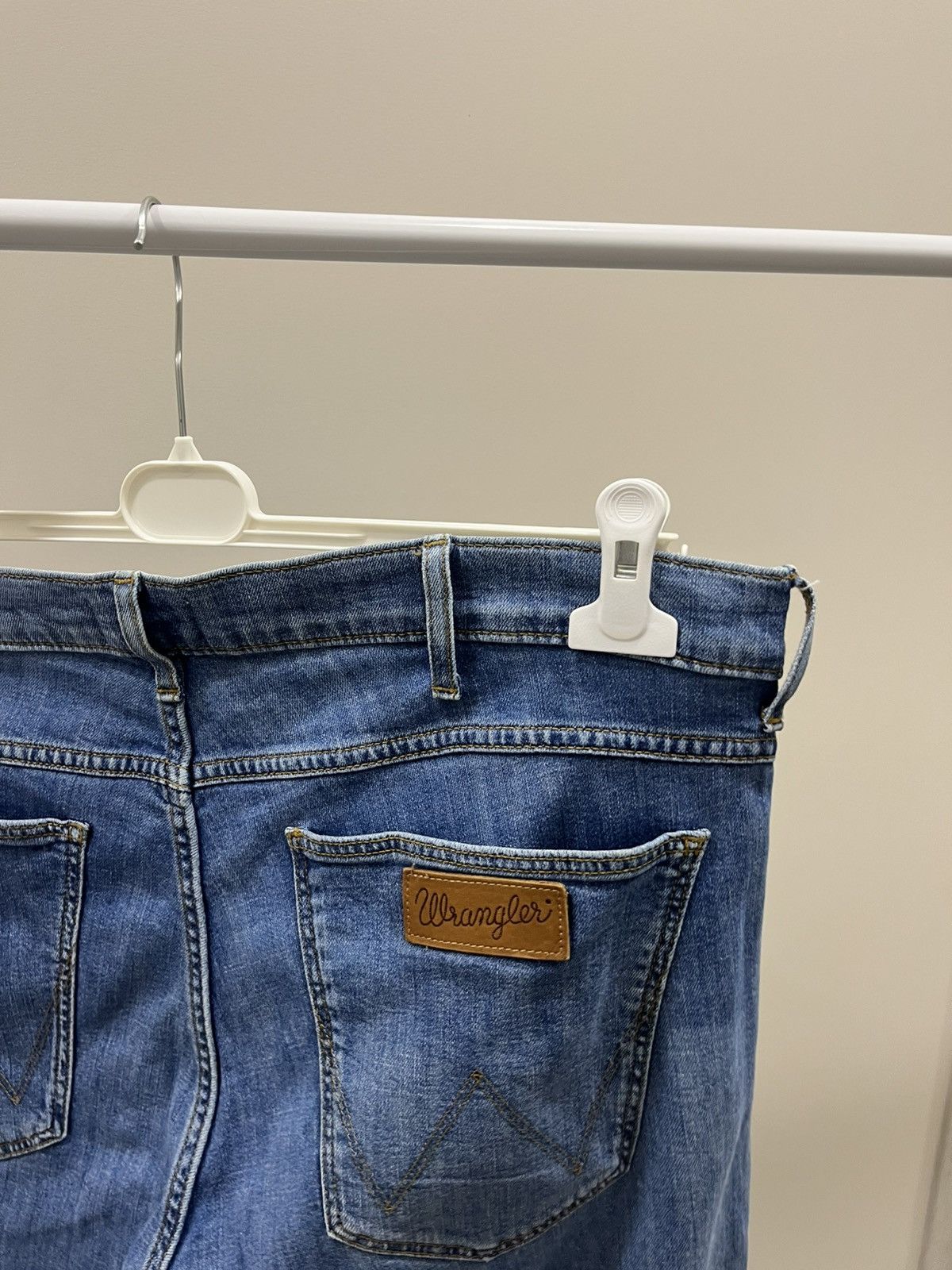 Wrangler Vintage Wrangler Greensboro Mud Wash Distressed Loose Jeans Size US 32 / EU 48 - 5 Thumbnail
