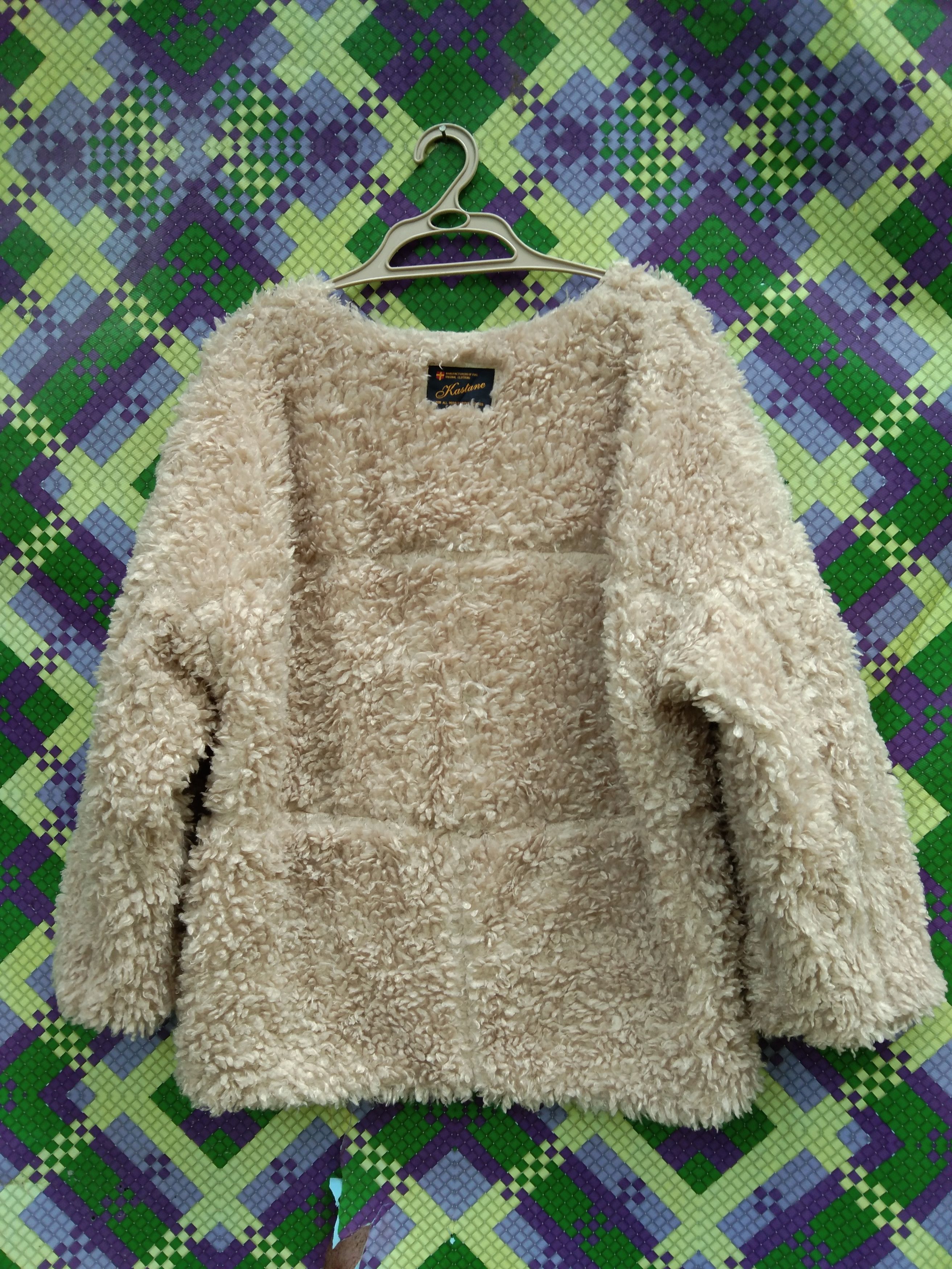 Designer × Japanese Brand KASTANE SHERPA CARDIGAN Size US L / EU 52-54 / 3 - 4 Thumbnail
