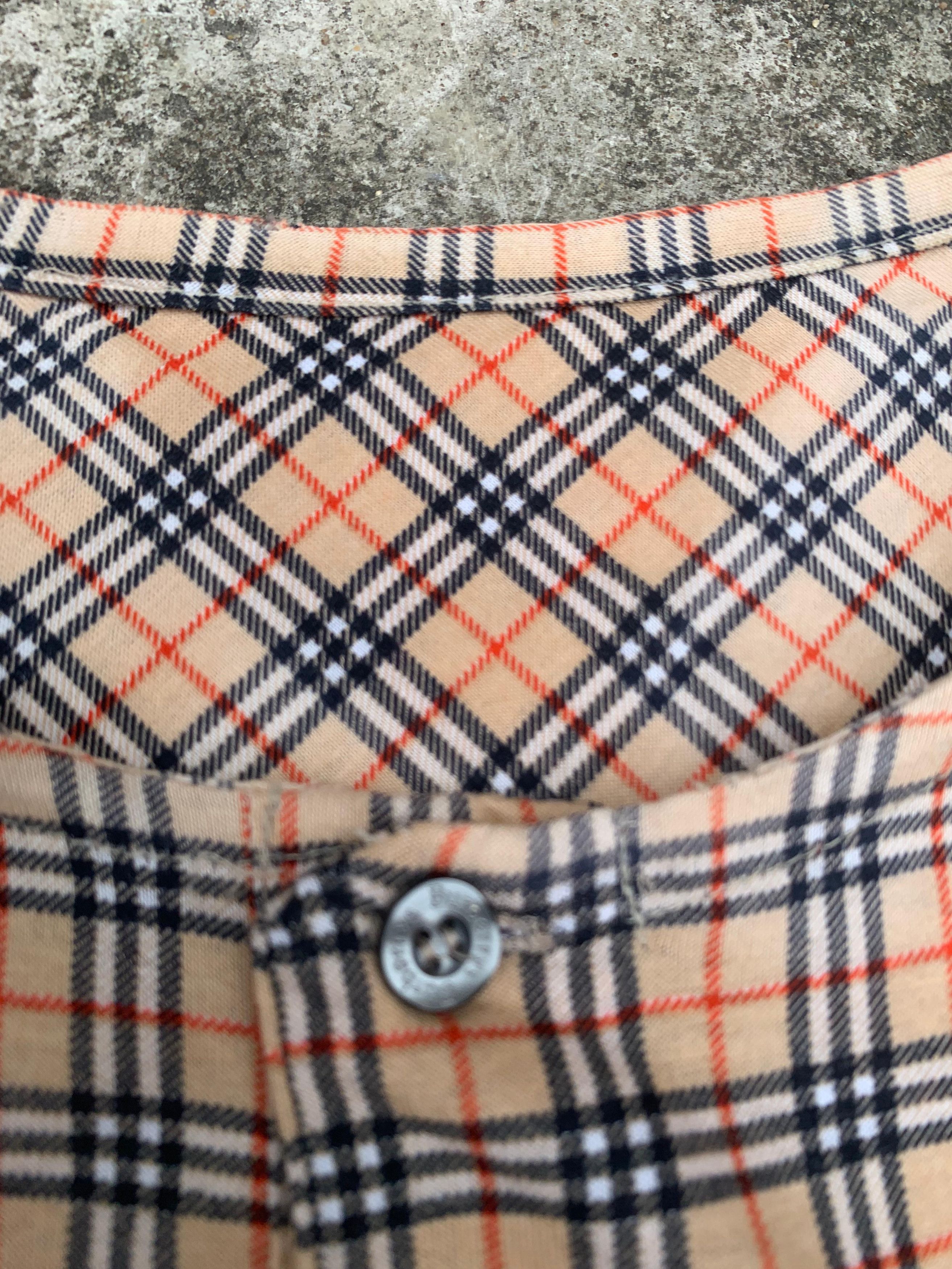 Burberry × Designer Burberry nova check t shirt Size US L / EU 52-54 / 3 - 5 Thumbnail