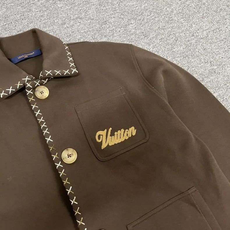 Louis Vuitton Louis Vuitton Brown Jacket Limited Edition -2505 Size US XS / EU 42 / 0 - 5 Thumbnail