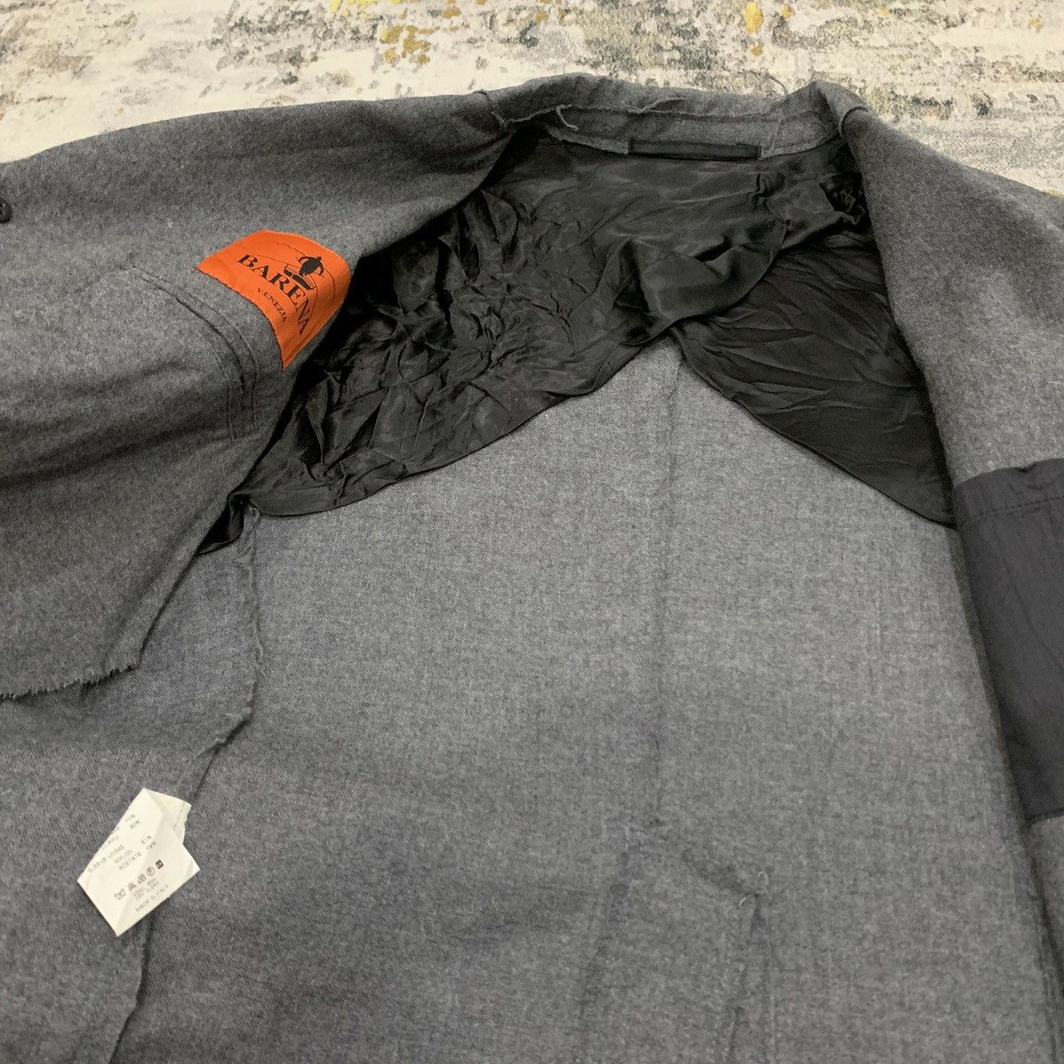 Nepenthes NEPENTHES X BARENA VENEZIA WOOL COAT BLAZER LIGHT GRAY Size US S / EU 44-46 / 1 - 8 Thumbnail