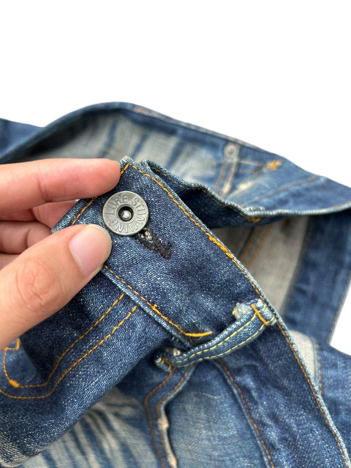 Kapital Flare Vintage Japanese Brand Selvedge Stunning Denim Jeans Size US 30 / EU 46 - 7 Thumbnail